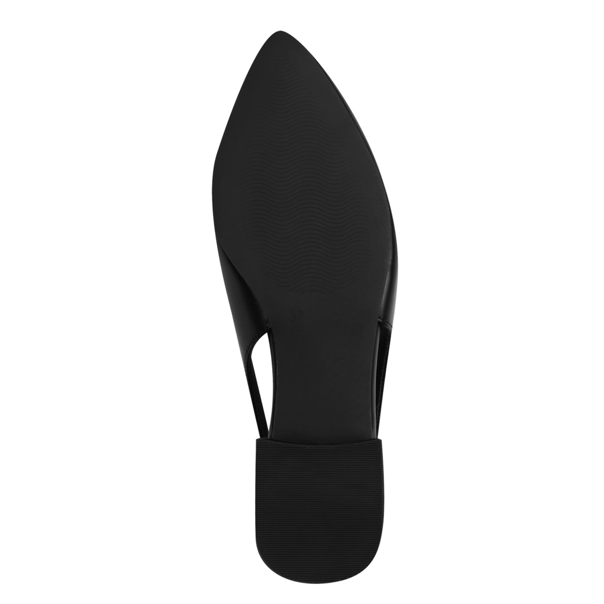 Marco Tozzi Apo Ballerines in Black, semelle (SKU 2-22114-42--001)