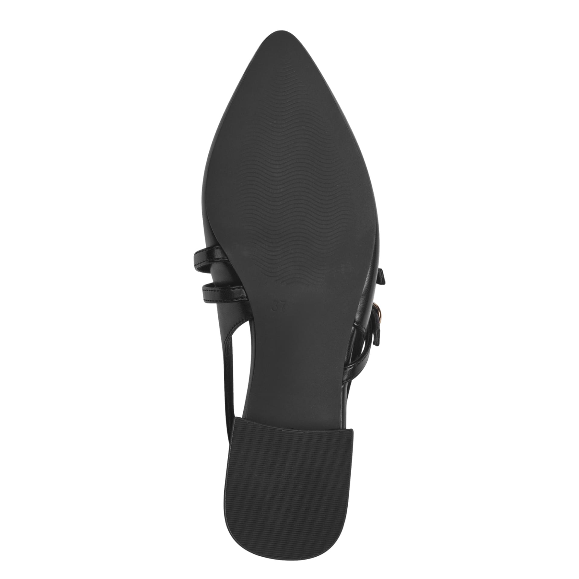 Marco Tozzi Apo Ballerines in Black, semelle (SKU 2-29409-44--001)