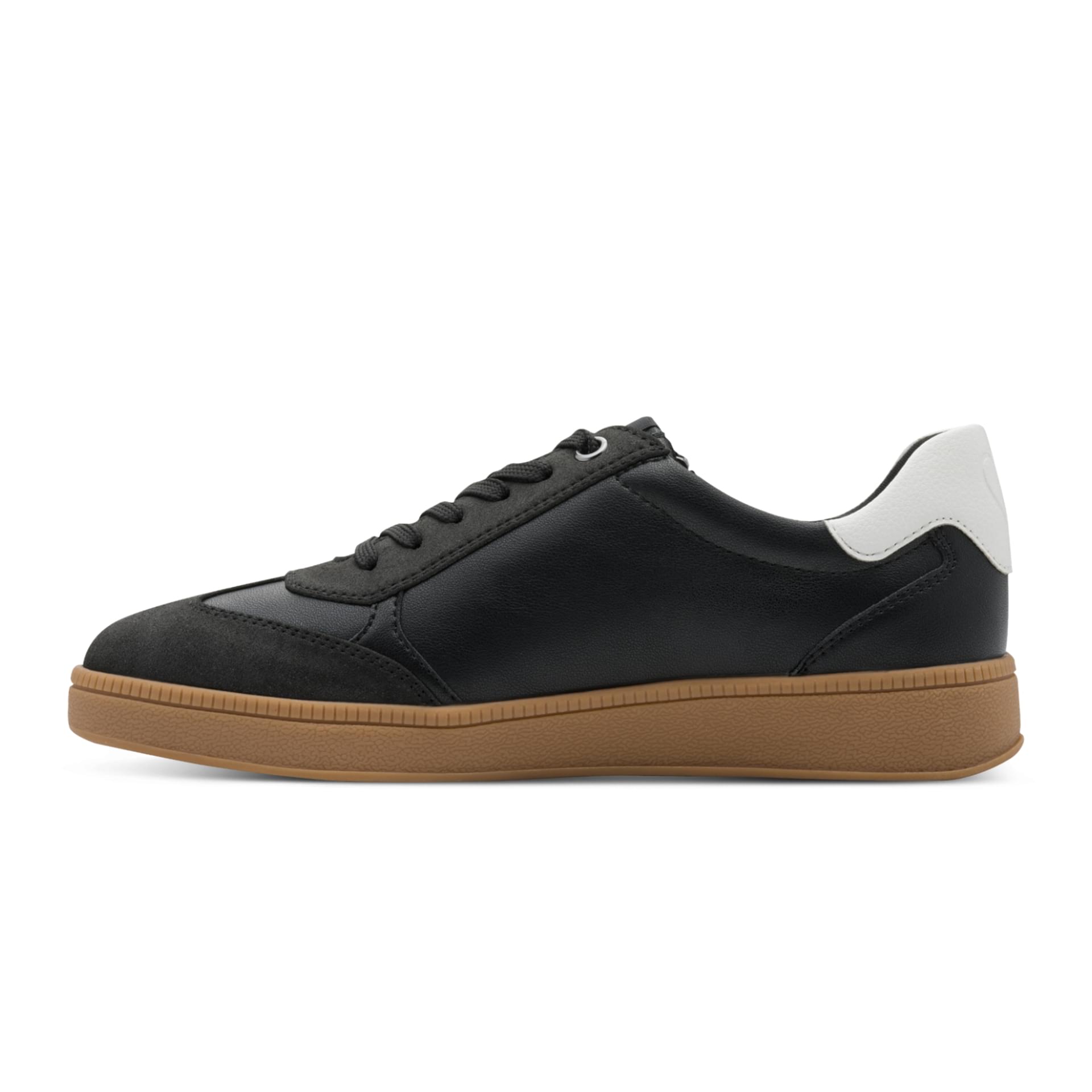 Marco Tozzi Bargi Sneakers in Black/White, côté intérieur (SKU 2-23739-44--010)