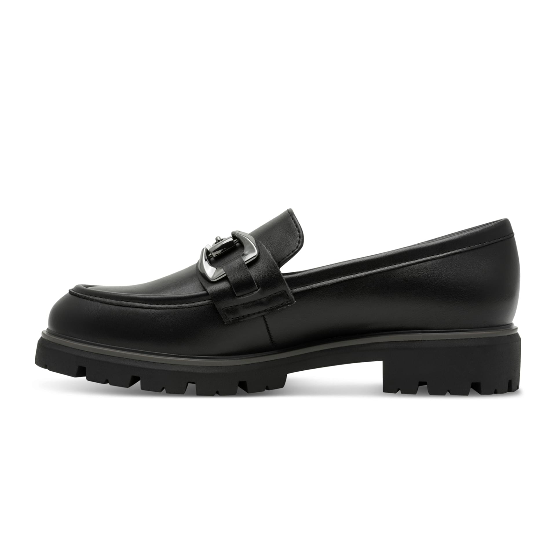 Marco Tozzi Bello Plats in Black, côté intérieur (SKU 2-24700-43--001)