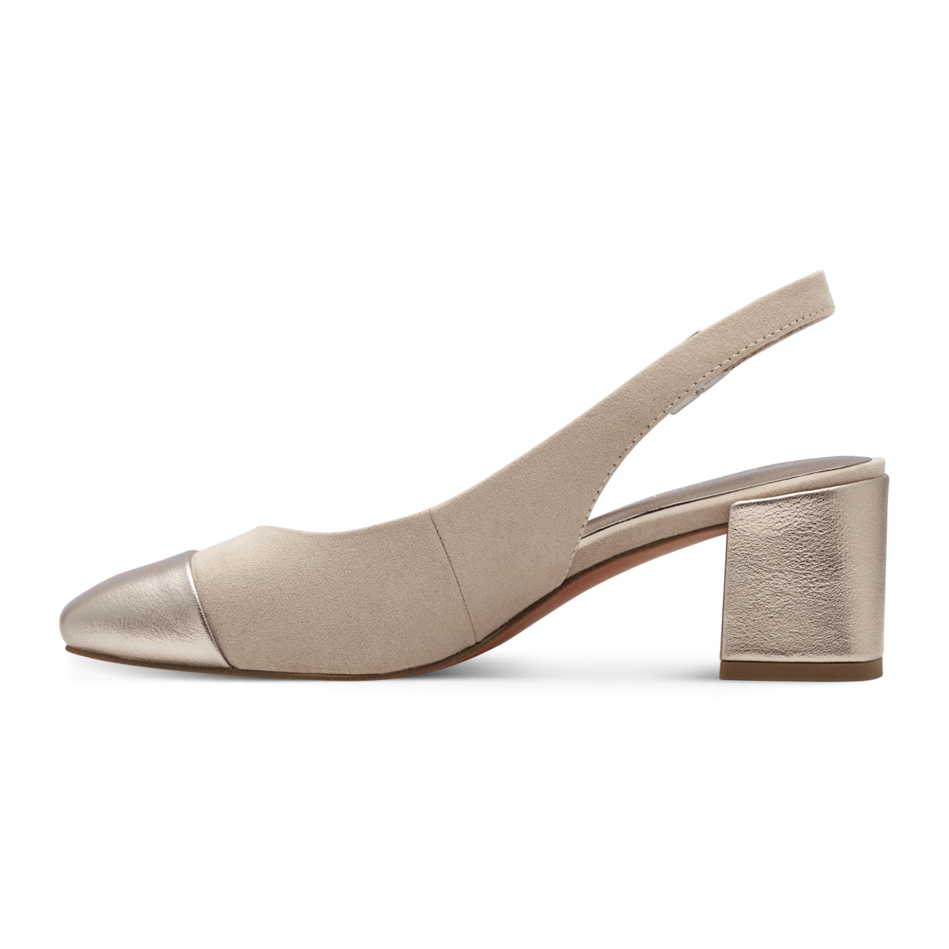 Marco Tozzi Bitto Talons in Dune Comb, côté intérieur (SKU 2-29610-42--435)