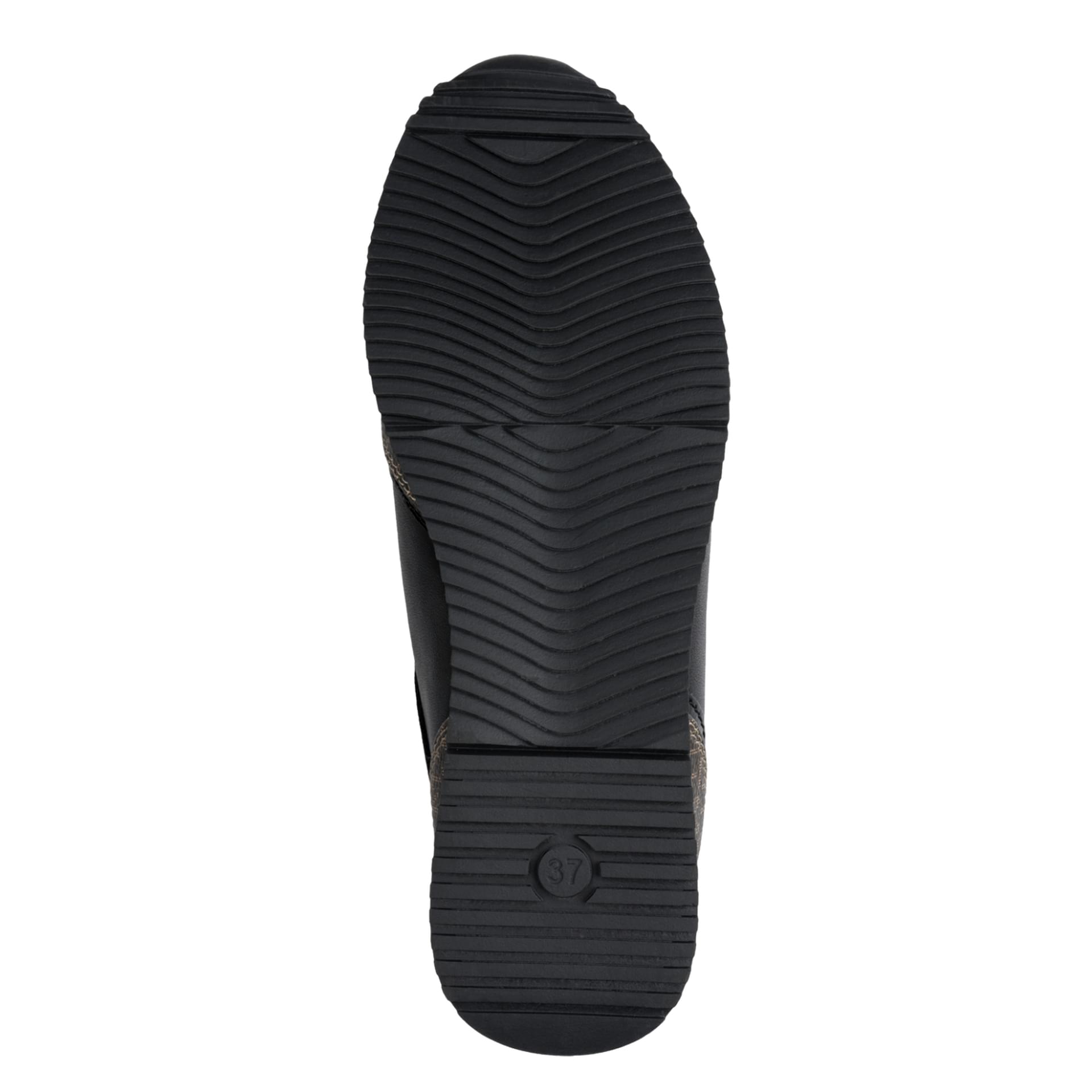 Marco Tozzi Bonallo Sneakers in Black Comb, semelle (SKU 2-23713-41--098)
