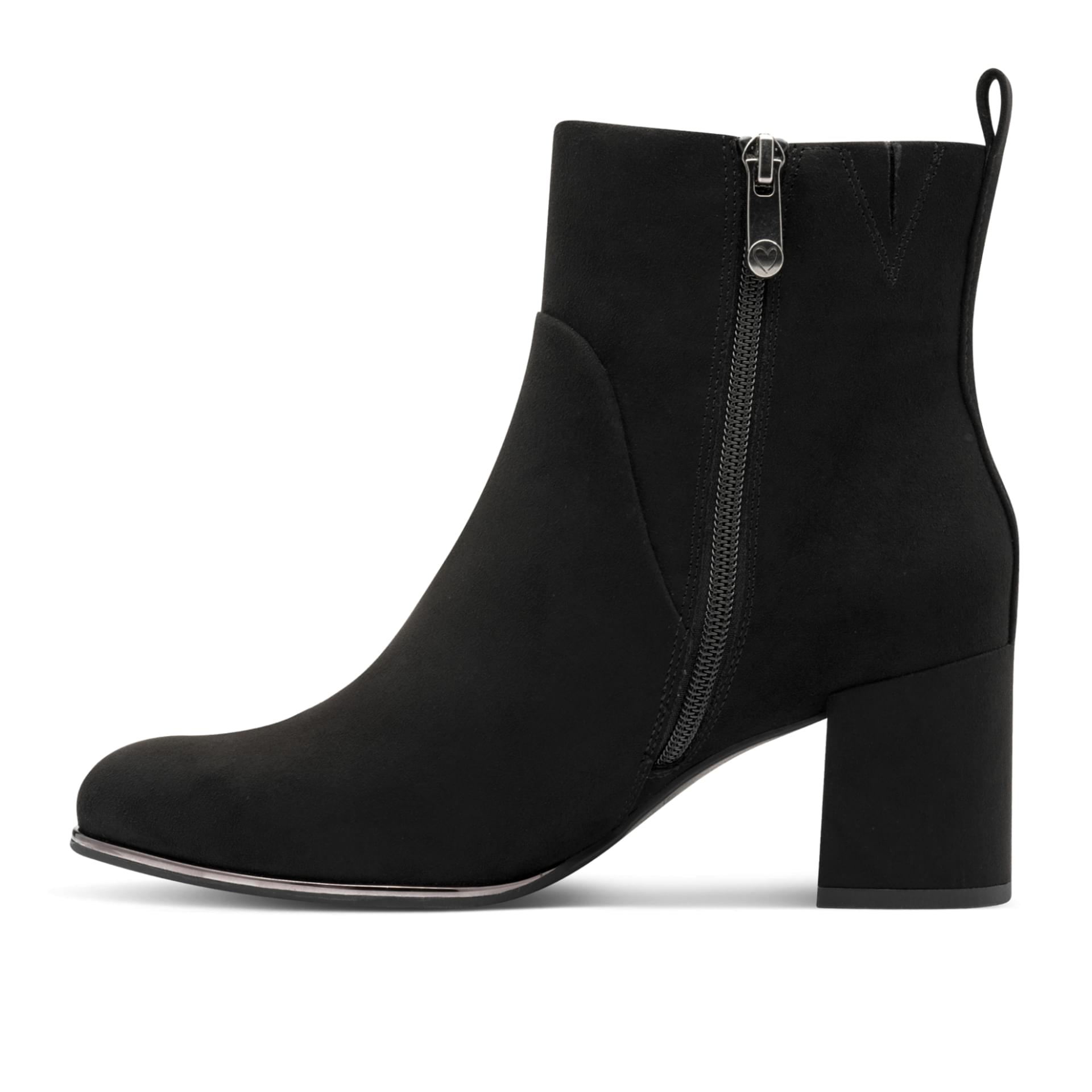 Marco Tozzi Delo Bottines in Black, côté intérieur (SKU 2-25095-41--001)