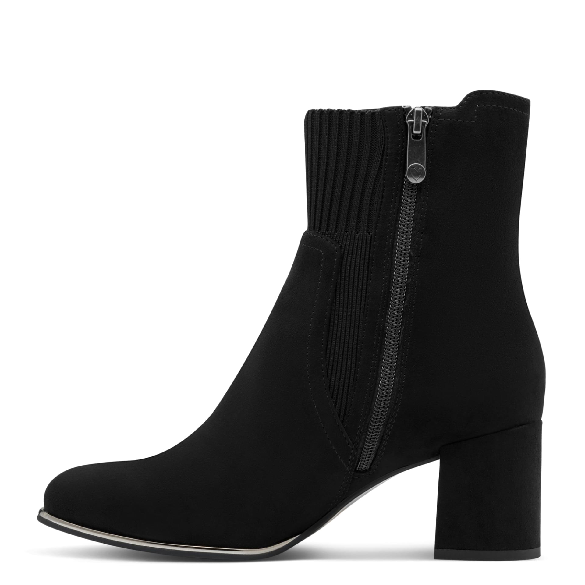 Marco Tozzi Delo Bottines in Black, côté intérieur (SKU 2-25392-41--001)