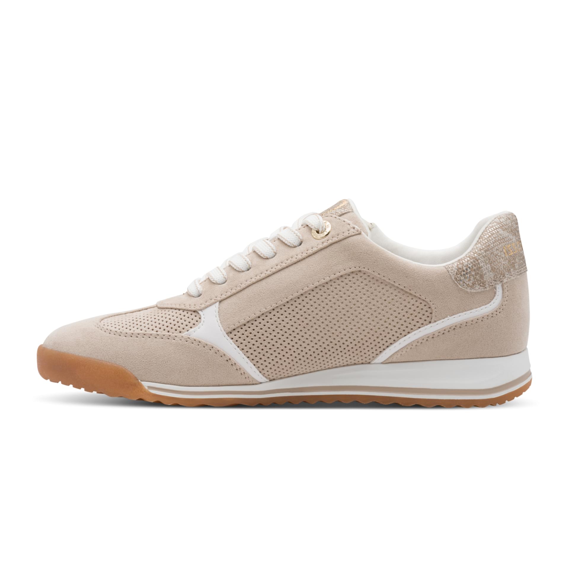 Marco Tozzi Grutti Sneakers in Dune, côté intérieur (SKU 2-23734-46--404)
