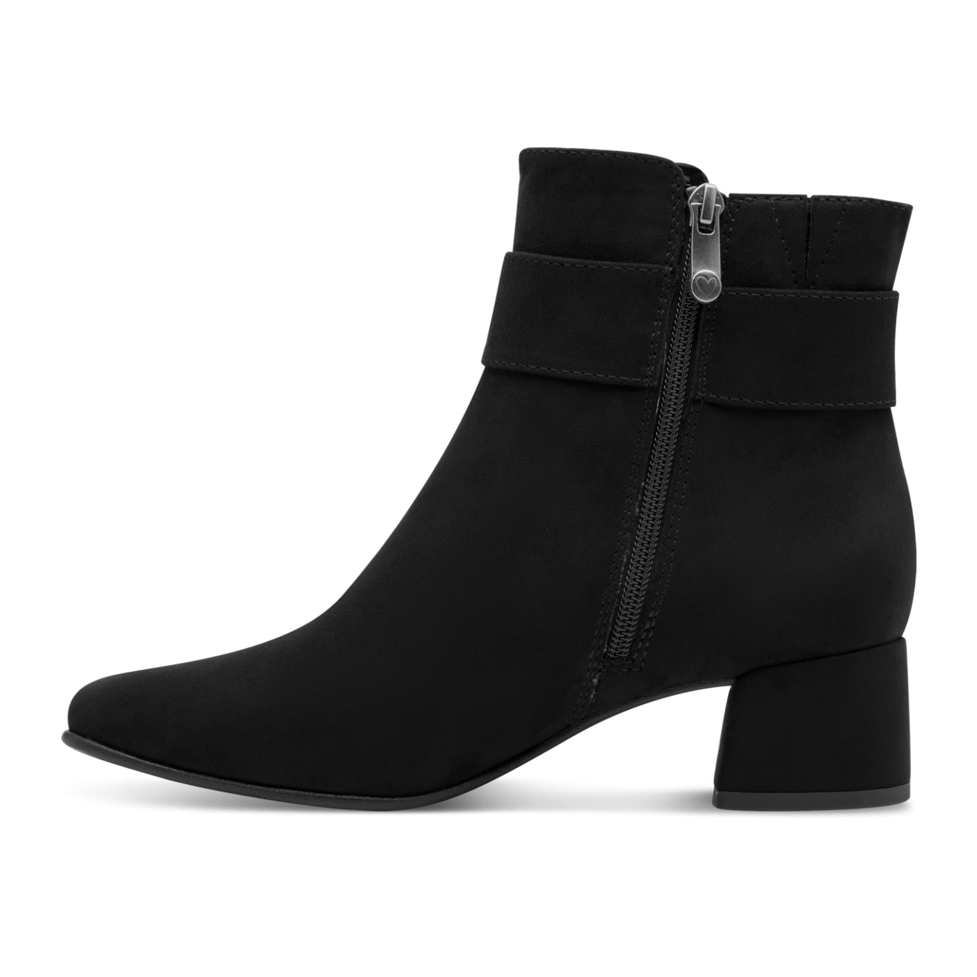 Marco Tozzi Kowa Bottines in Black, côté intérieur (SKU 2-25328-45--001)