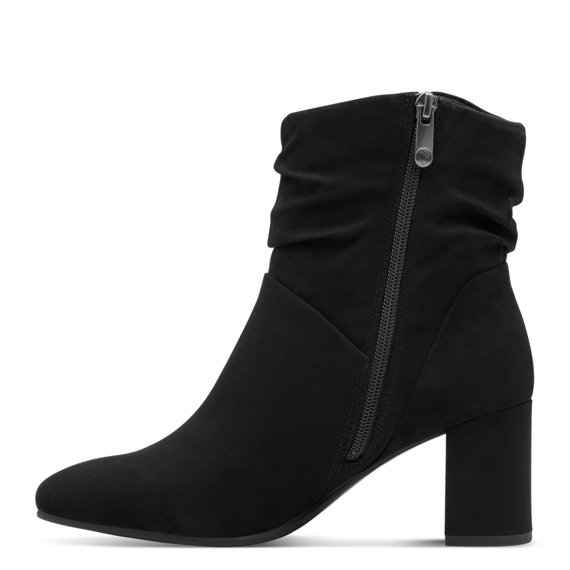 Marco Tozzi Lode Bottines in Black, côté intérieur (SKU 2-25307-41--001)