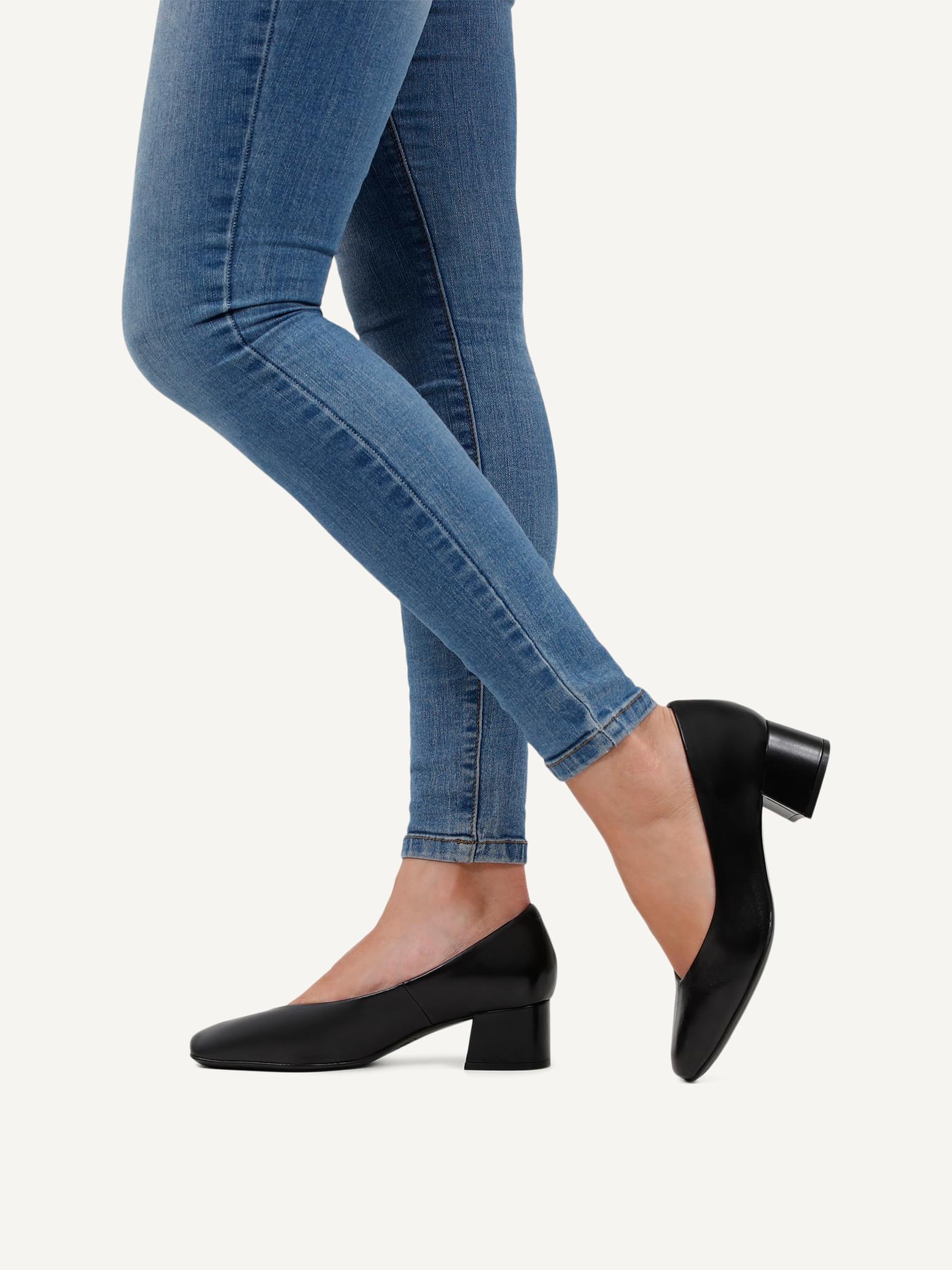 Caprice Nina in Black Nappa (SKU 9-22315-42--022)
