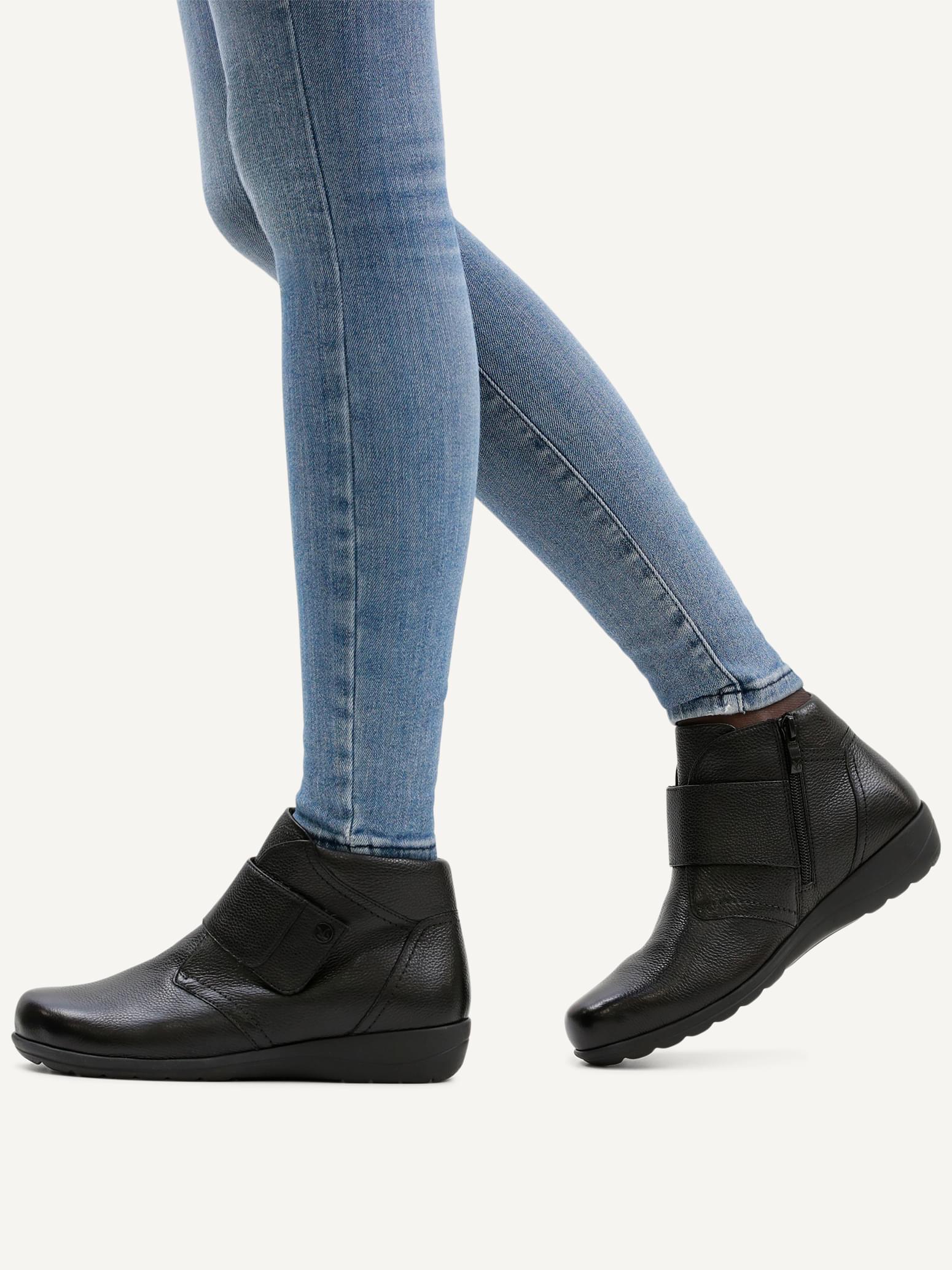 Caprice Vera Bottines cuir in Black Nappa (SKU 9-26457-41--022)