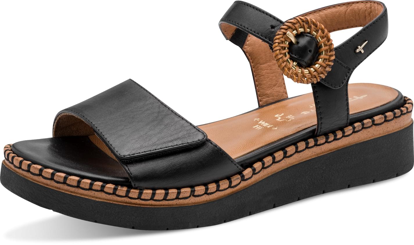 Tamaris Comfort Ella Sandales in Black (SKU 8-88714-46--001)