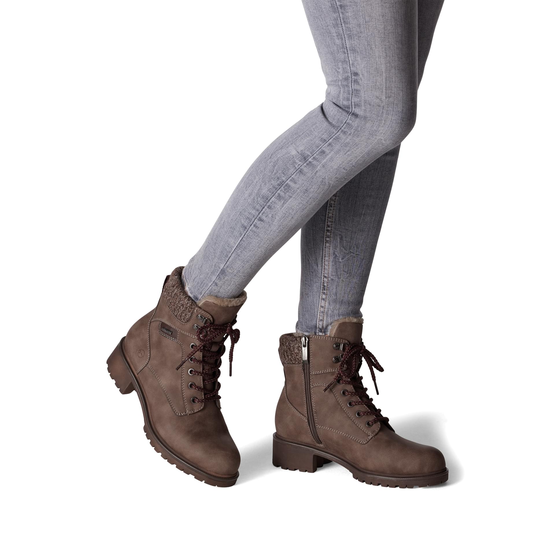 Tamaris Abi Enkellaarsjes 1-26266-43 in Cigar