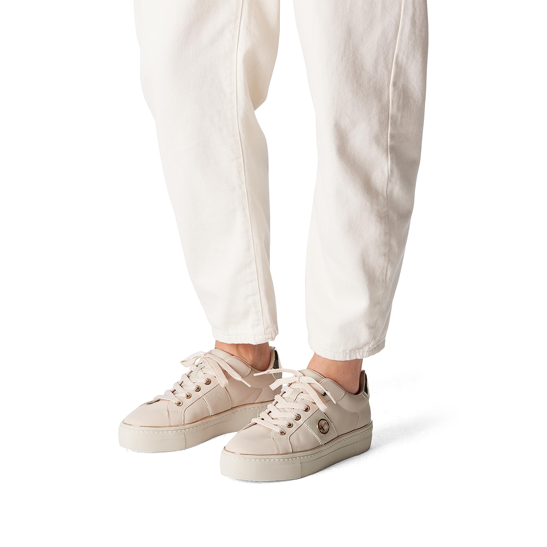 Tamaris Alexia Sneakers 1-23724-42 in Ivory