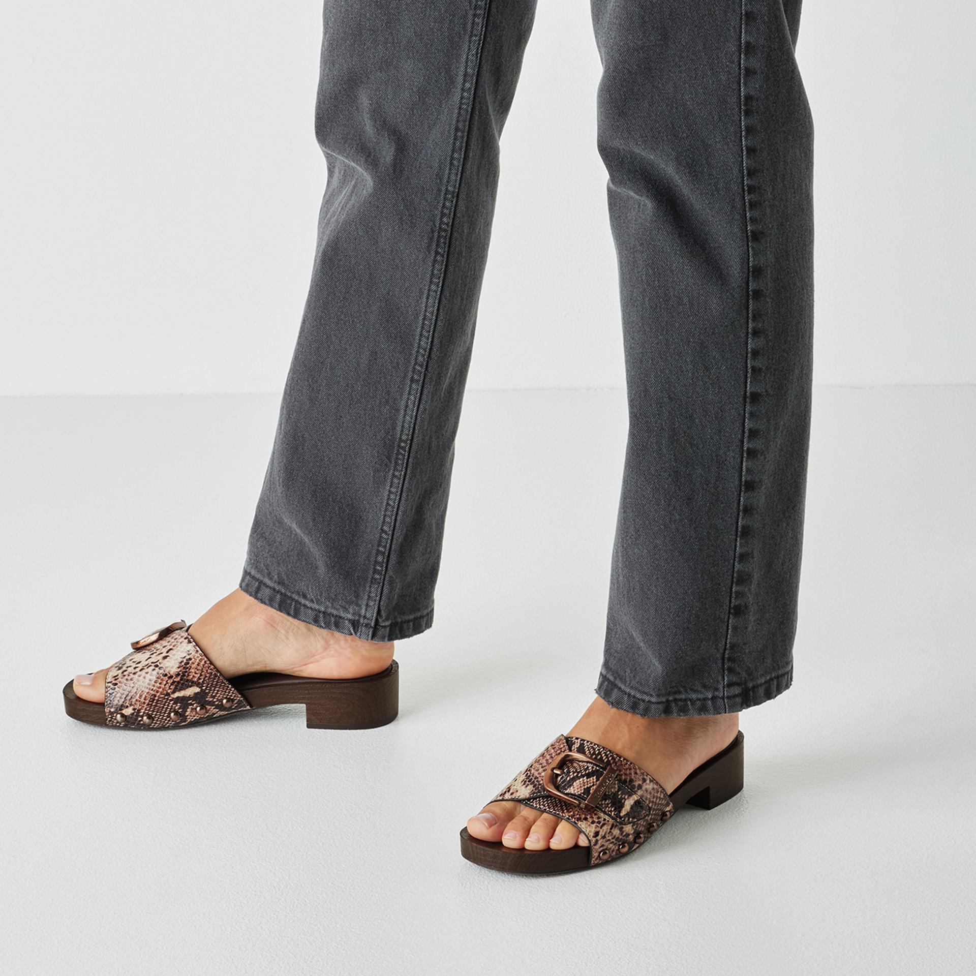 Tamaris Buela Sandales 1-27313-46 in Brown Snake