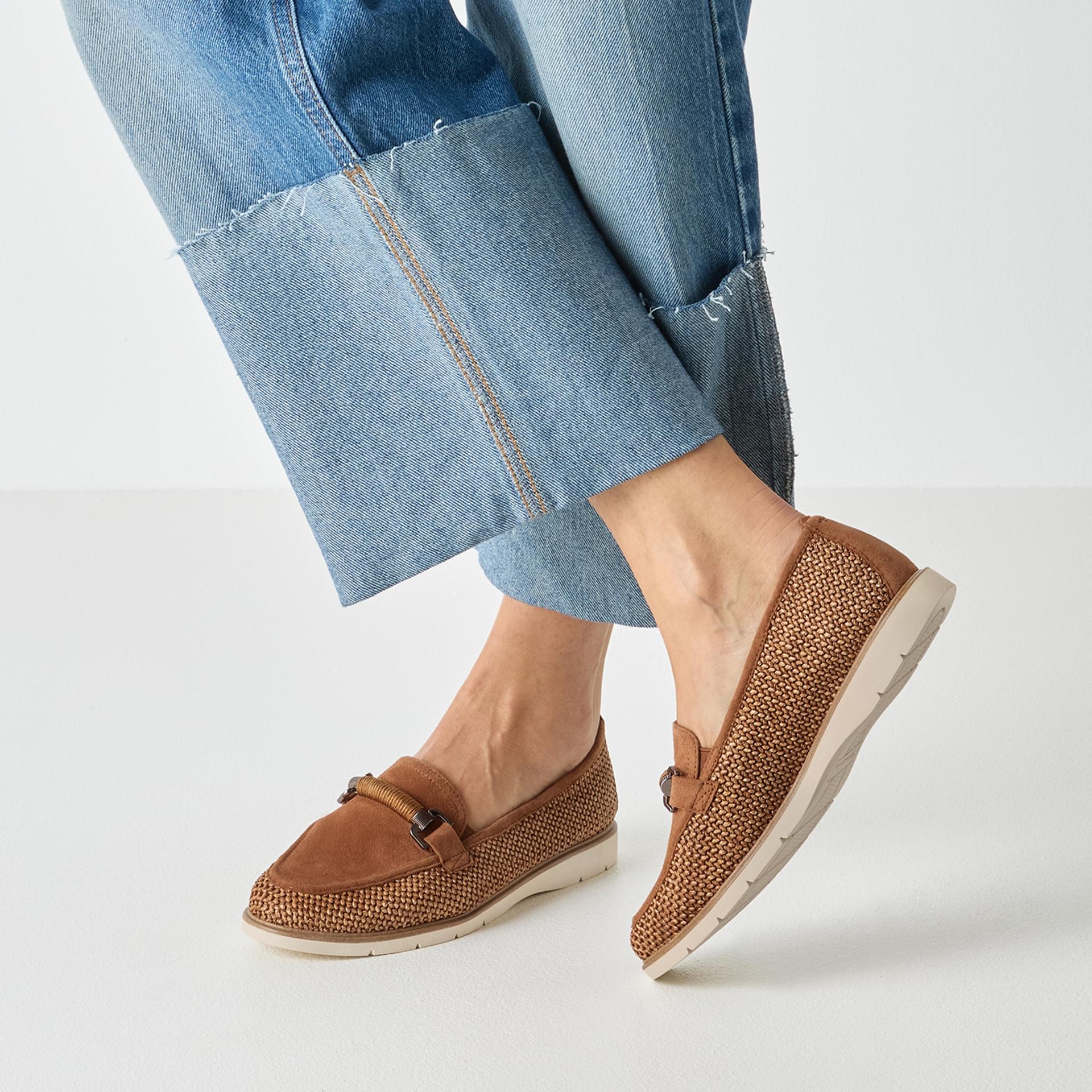 Tamaris Careen Loafers in Cognac (SKU 1-24223-46--305)