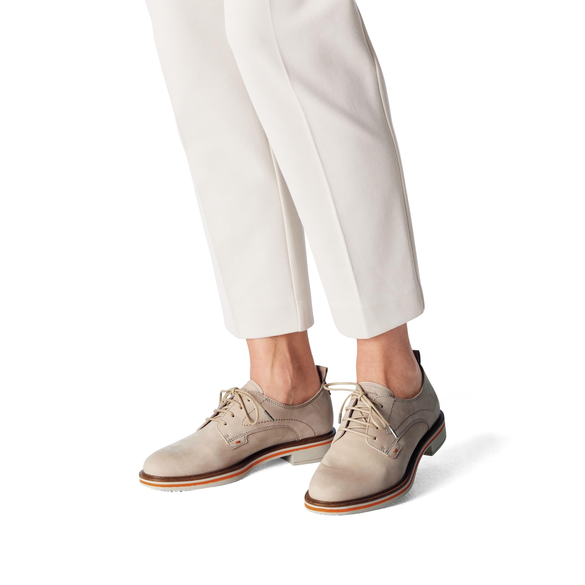 Tamaris Franky Veterschoenen 1-23202-42 in Ivory