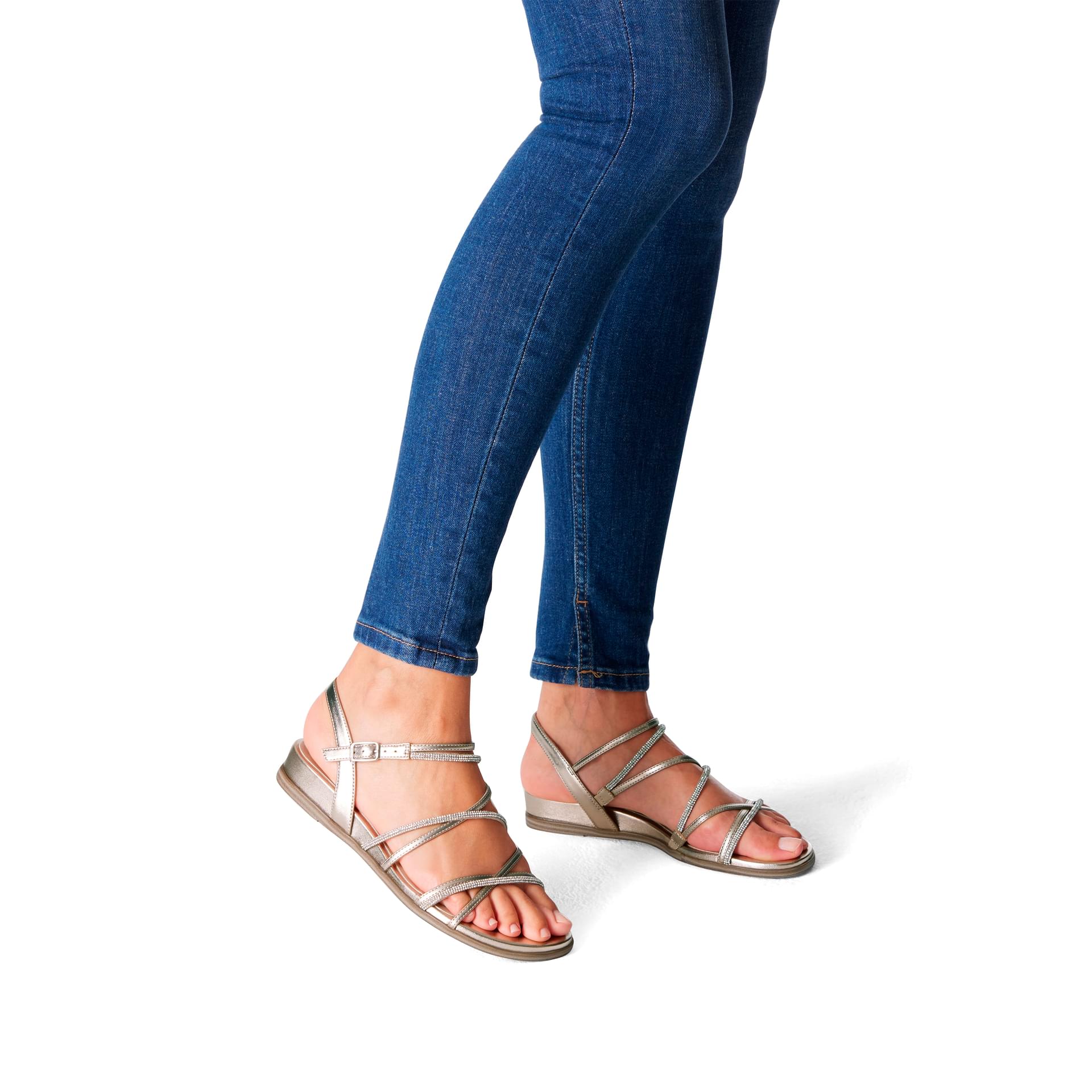 Tamaris Gabriella Sandals in Light Gold (SKU 1-28103-42--933)