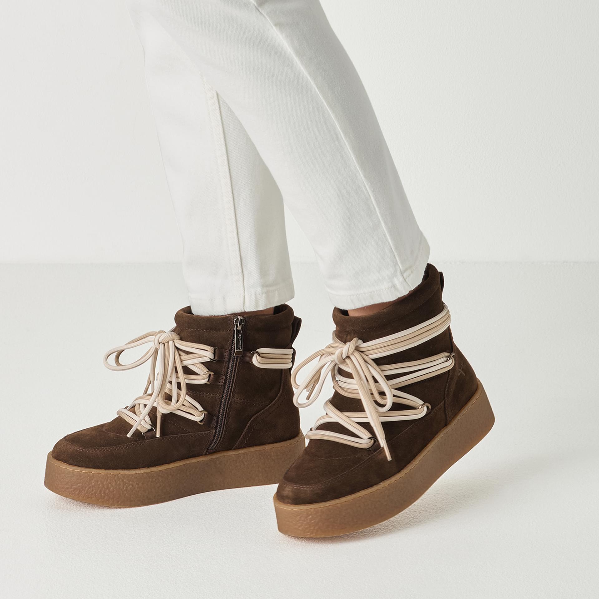 Tamaris Ika Ankle Boots leather in Mocca (SKU 1-26803-47--304)