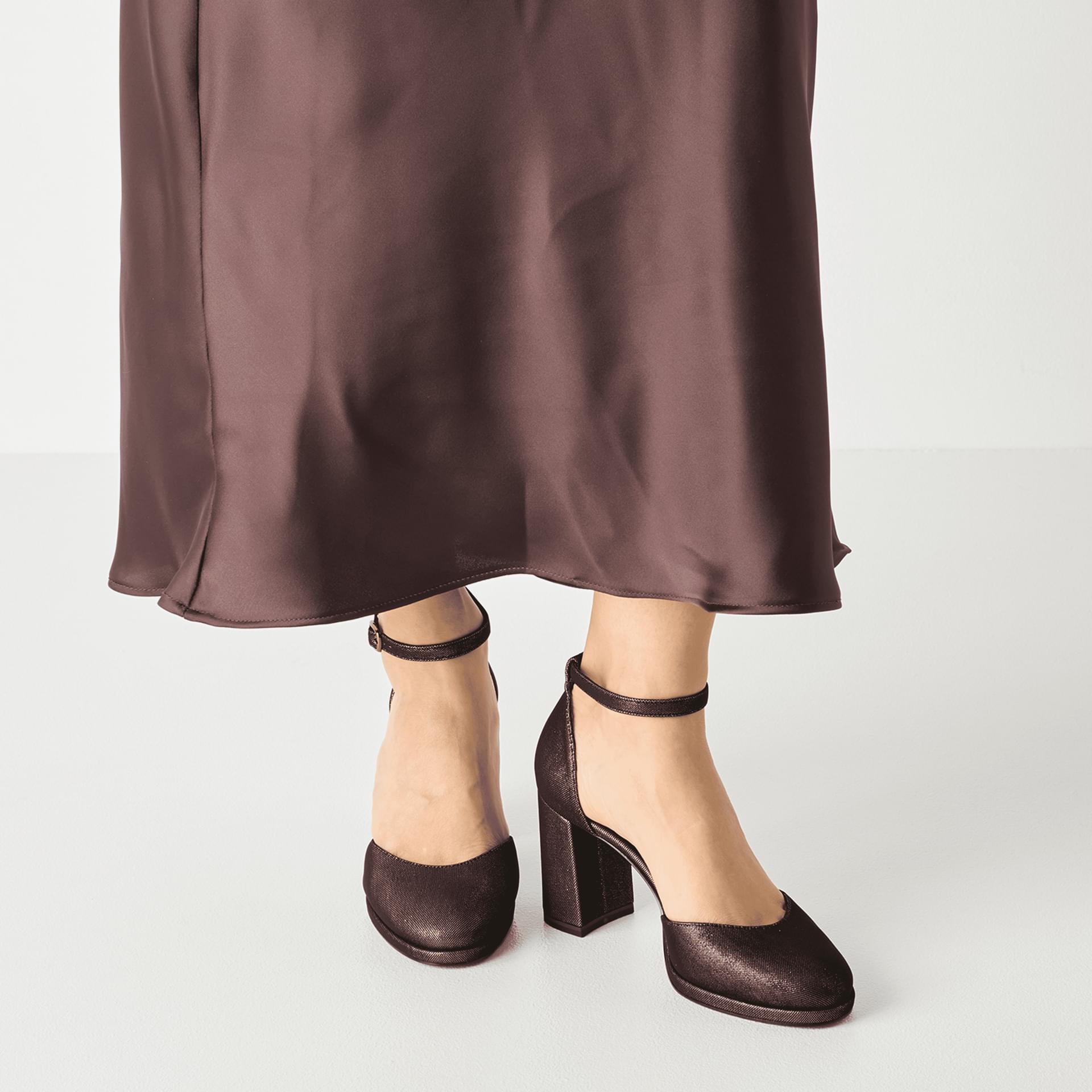 Tamaris Imola Heels 1-22463-45 in Copper Glam