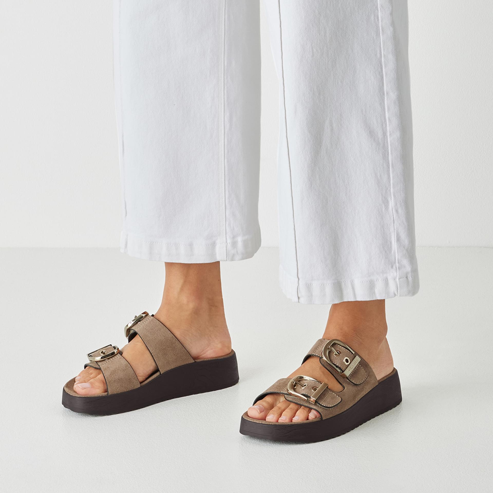 Tamaris Latica Loafers 1-27416-46 in Taupe