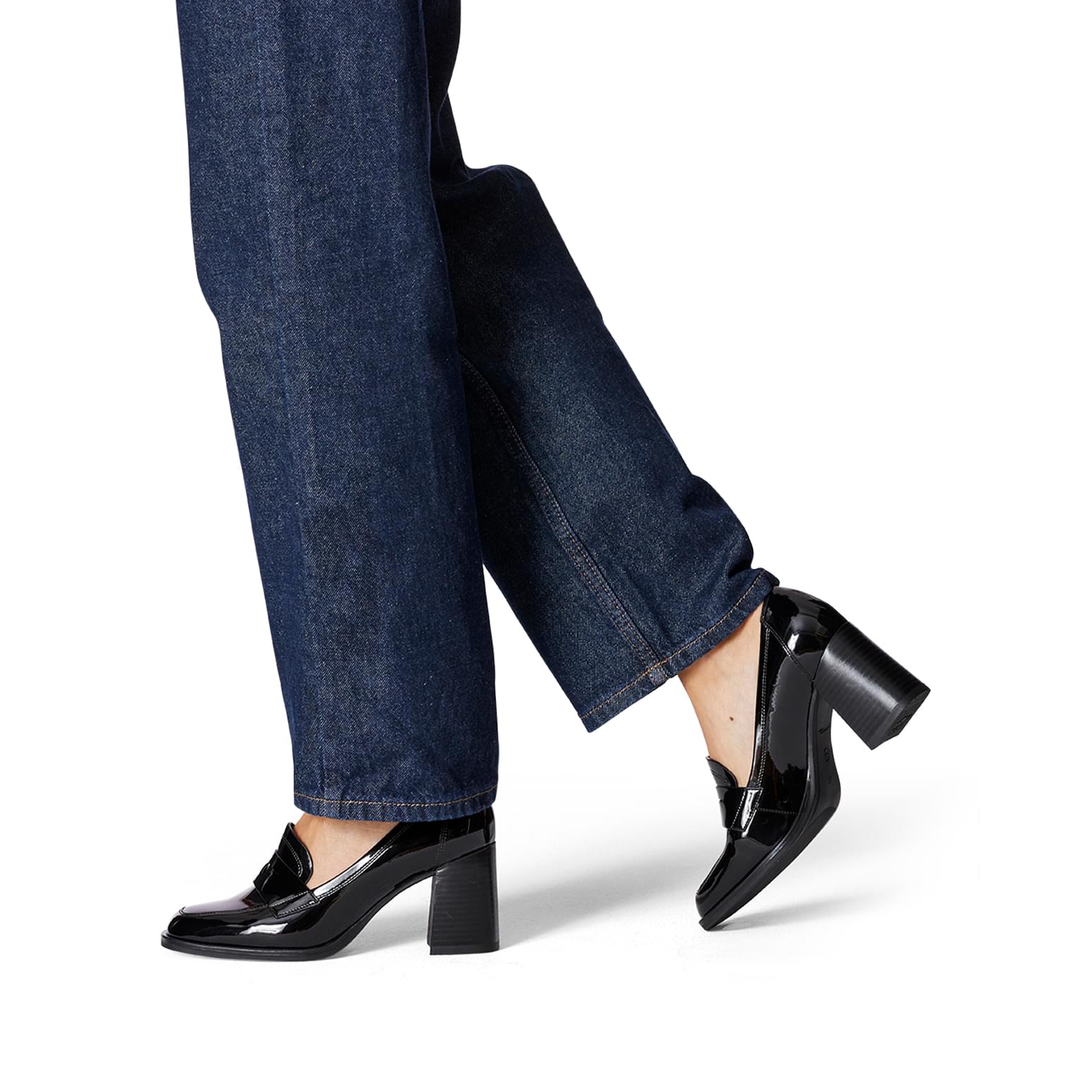 Tamaris Linny Trotteurs 1-24438-41 in Black Patent