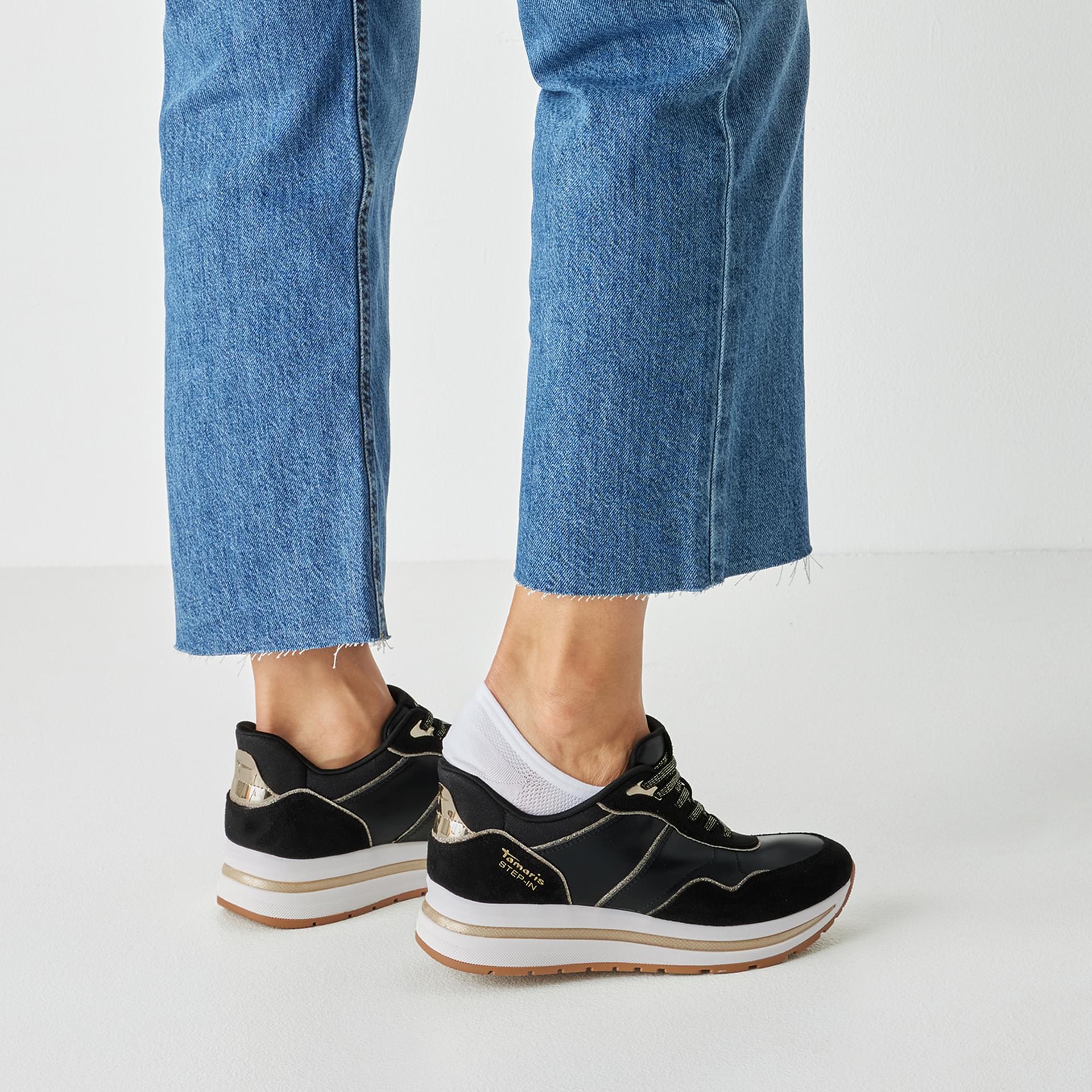 Tamaris Marla Sneakers 1-23766-46 in Black