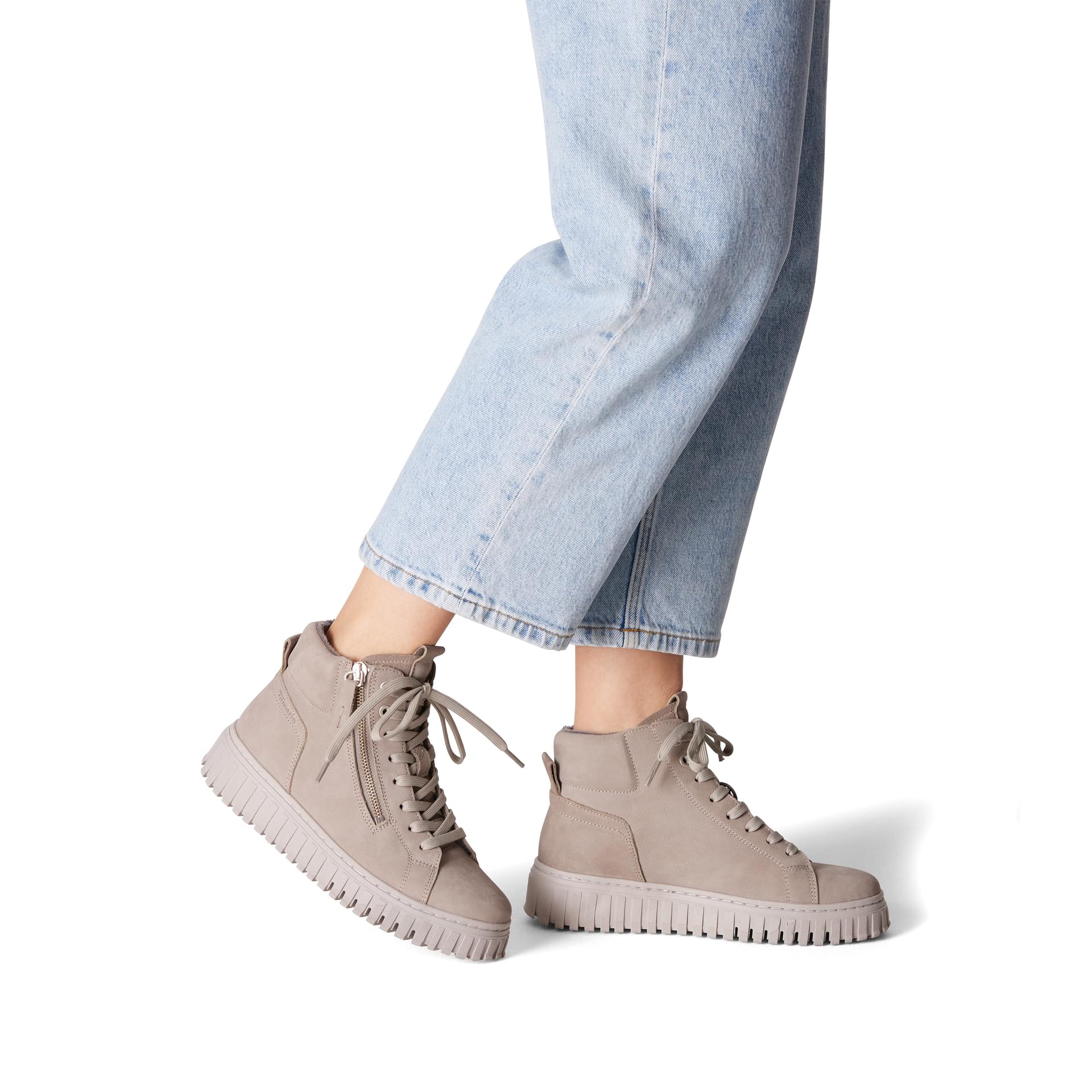 Tamaris Minora Ankle Boots 1-25206-43 in Grey