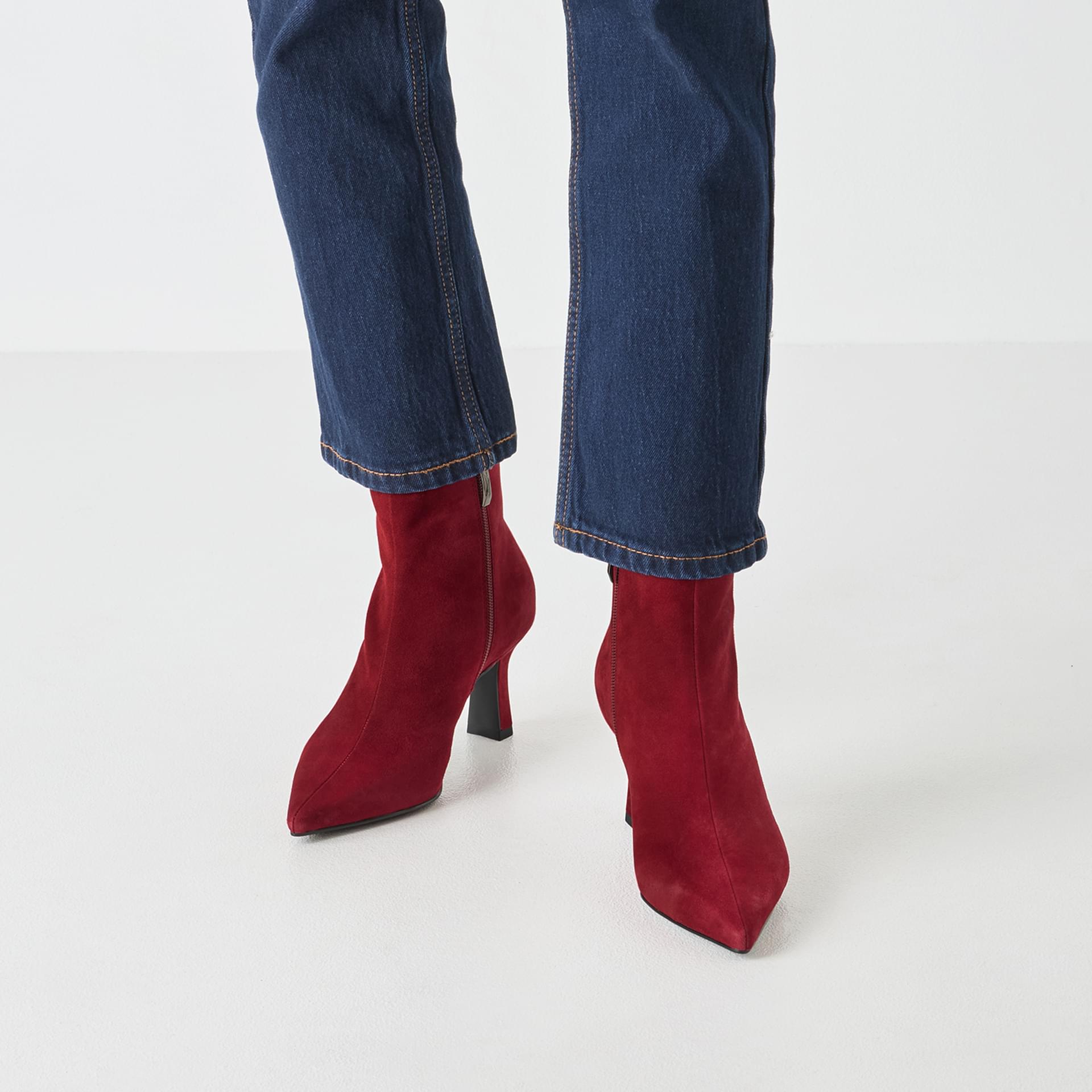 Tamaris Reyna Bottines 1-25358-45 in Red