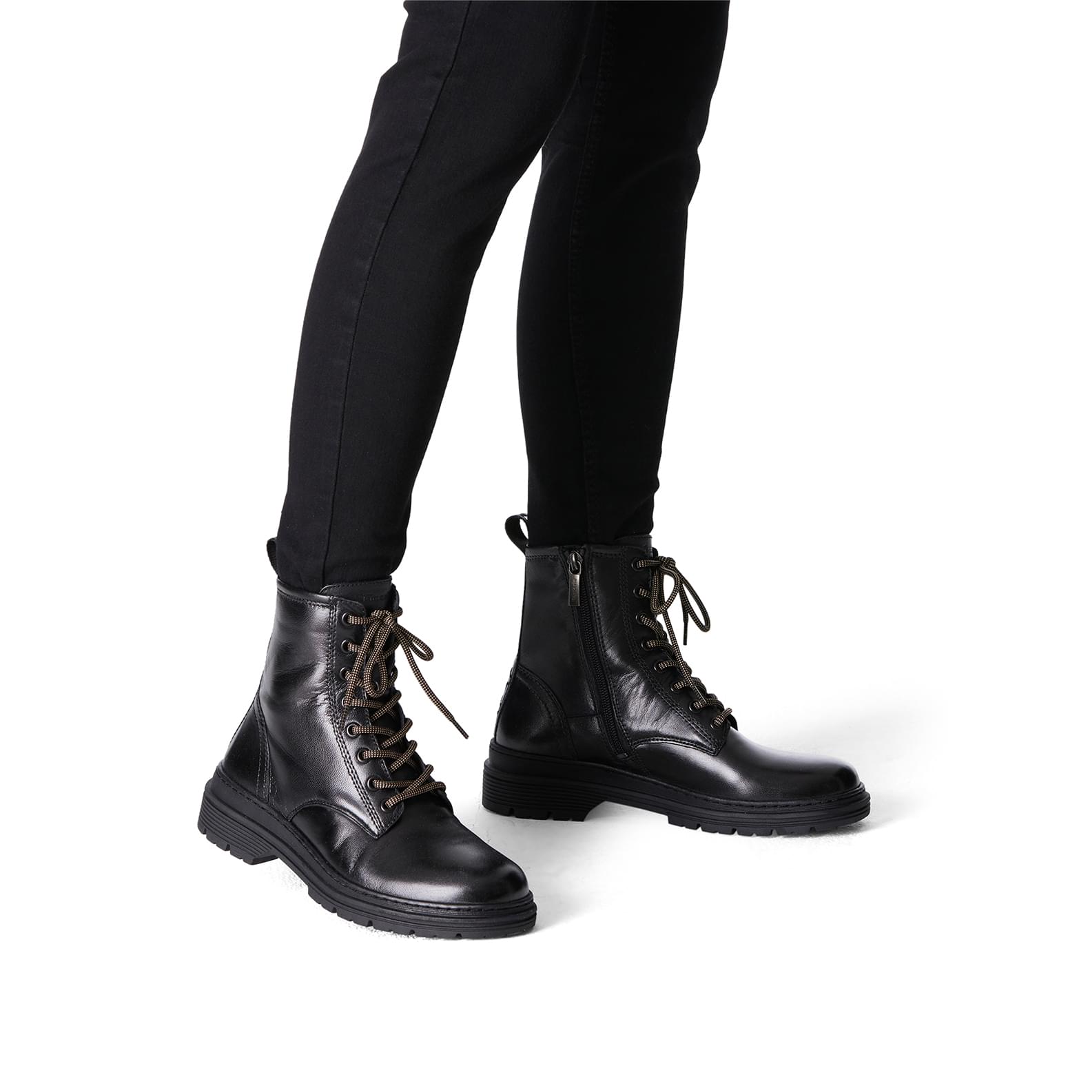 Tamaris Rixi Enkellaarsjes 1-25230-41 in Black
