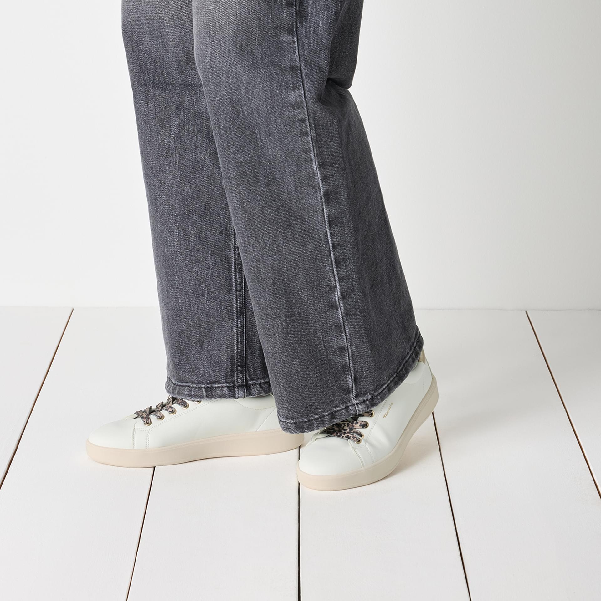Tamaris Skylar Sneakers 1-23720-43 in Offwhite Comb