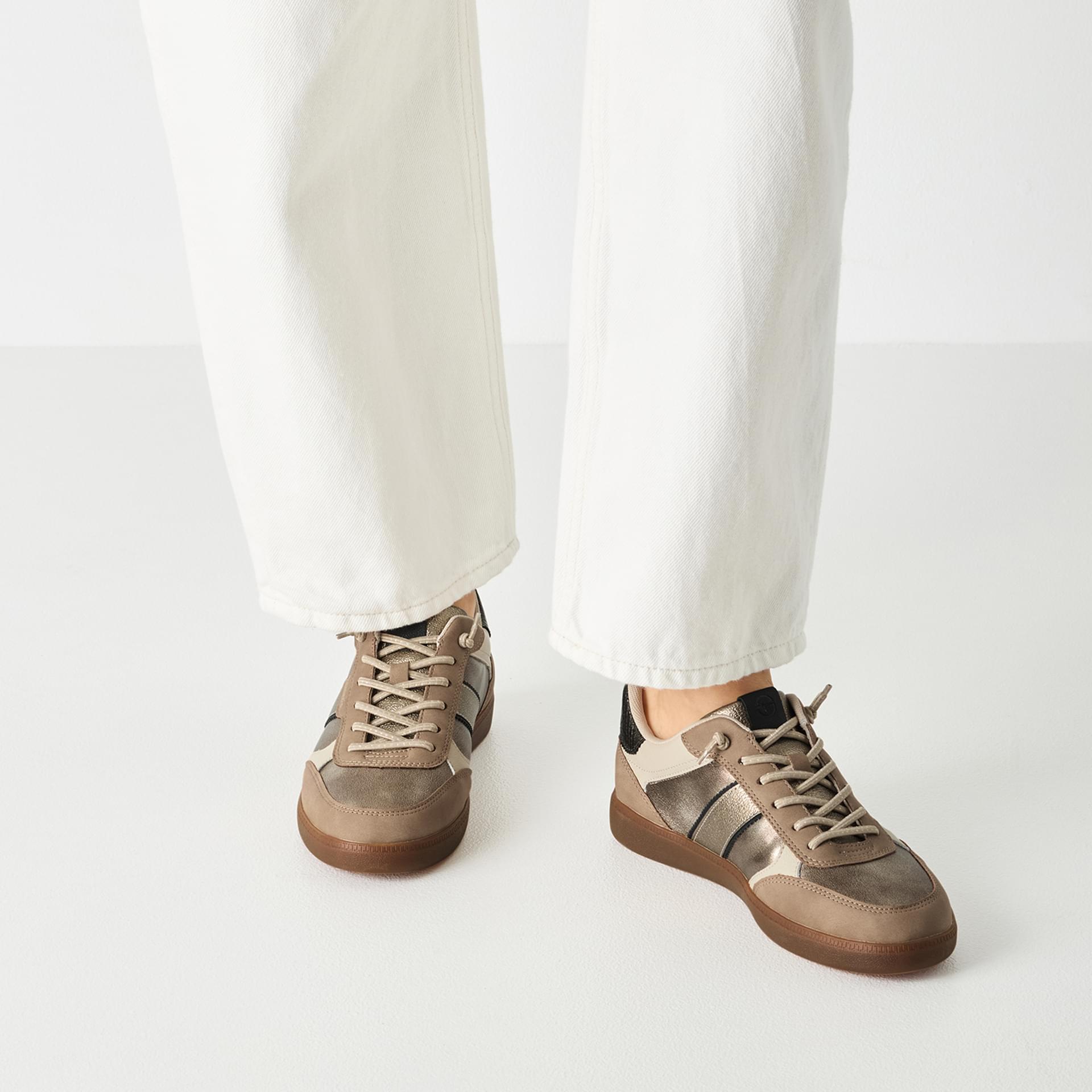 Tamaris Tati Sneakers 1-23662-45 in Gold Comb