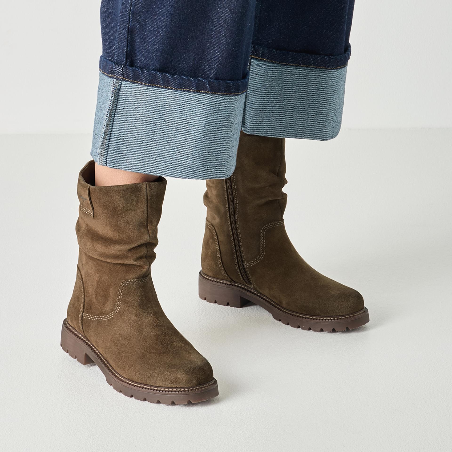 Tamaris Tulsa Bottines cuir in Camel (SKU 1-25410-47--310)