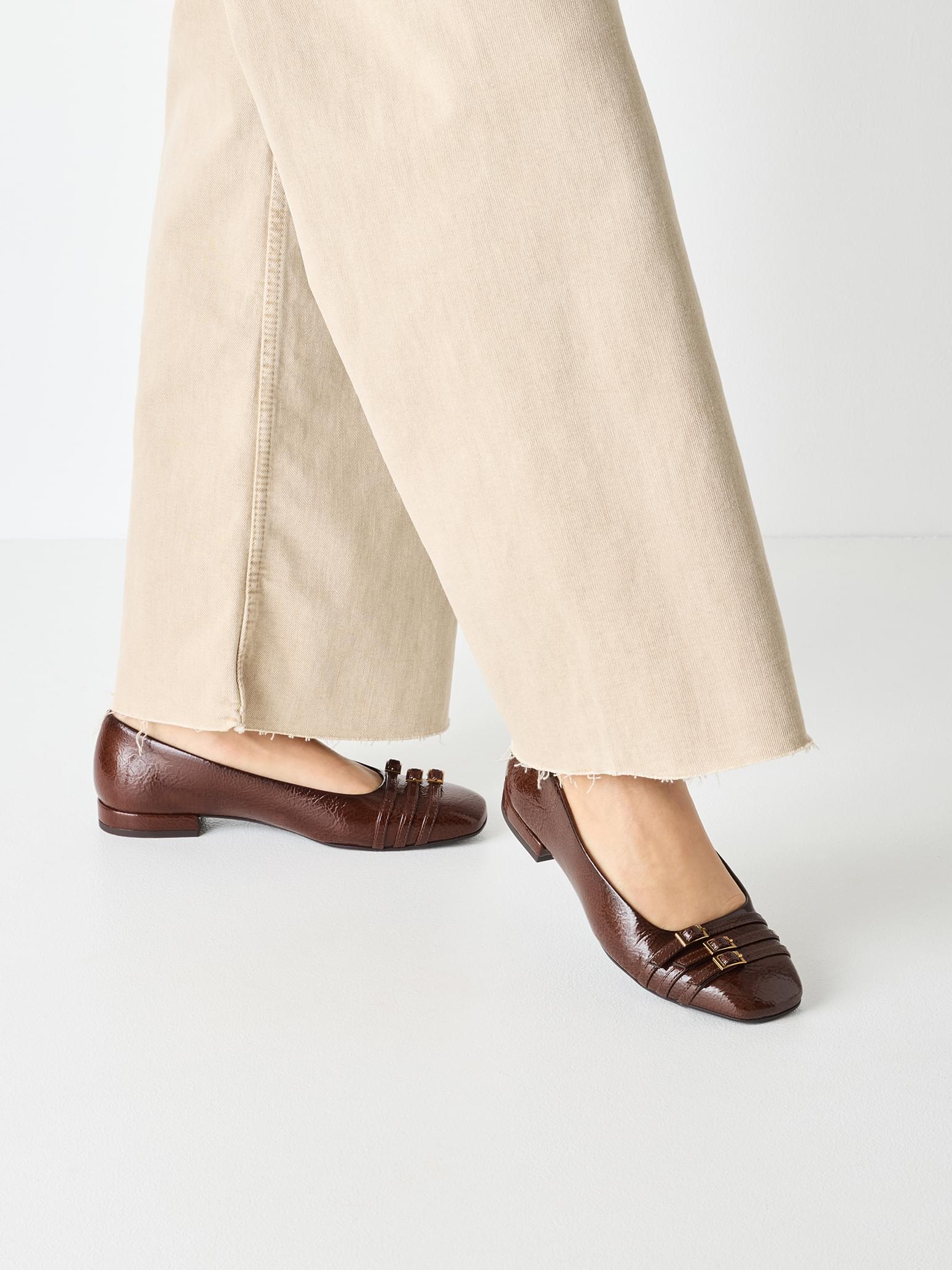 Tamaris Varesa Ballerines 1-22163-45 in Cognac