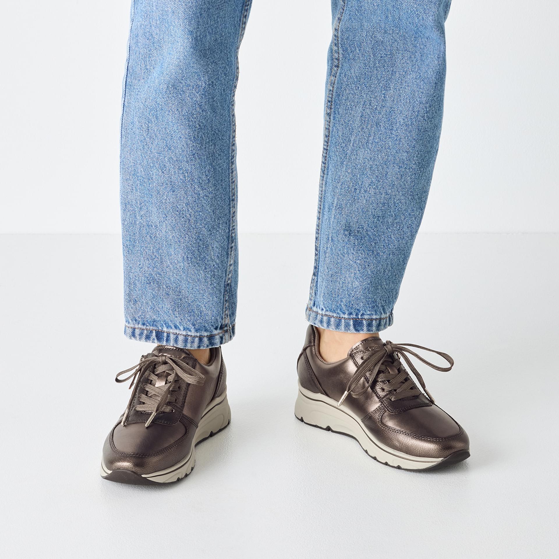 Tamaris Vinny Sneakers 1-23711-42 in Bronce