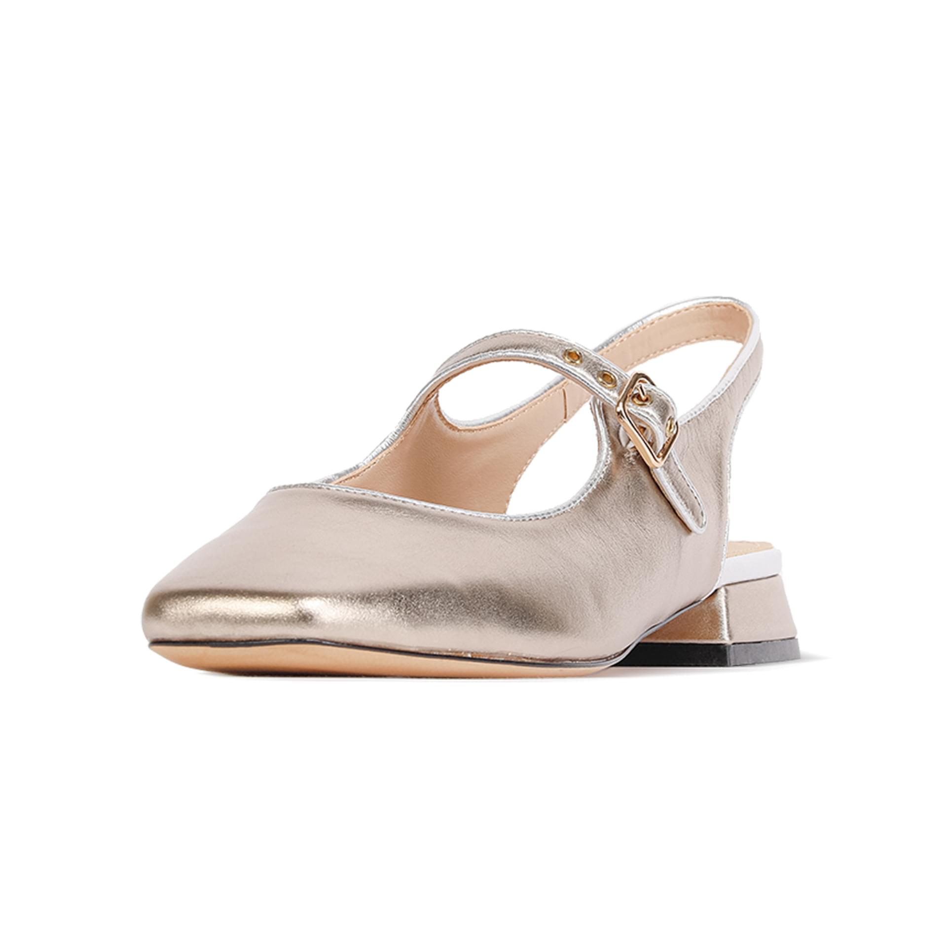 Nathan Baume N09 Heels 261-N09 in Metal Oro + Plata