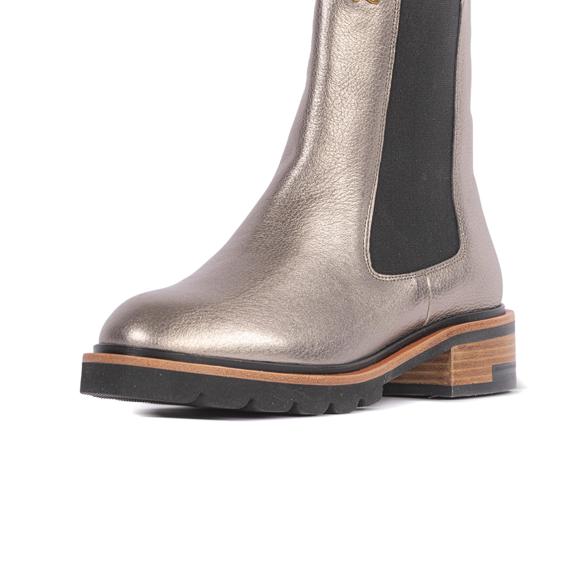 Nathan Baume N13 Chelsea Boots 252-N13 in Silver