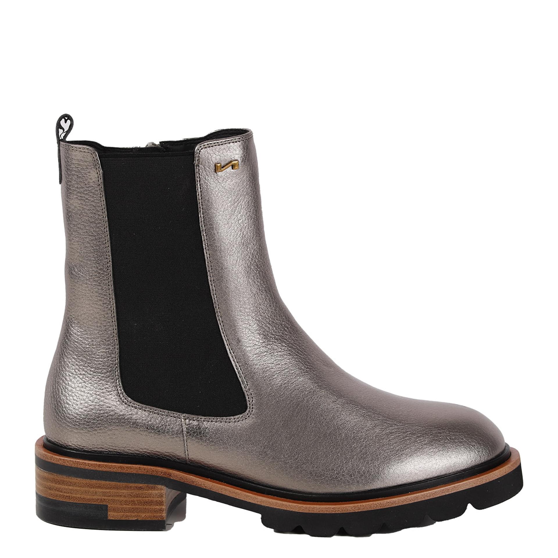 Nathan Baume N13 Chelsea Boots 252-N13 in Silver