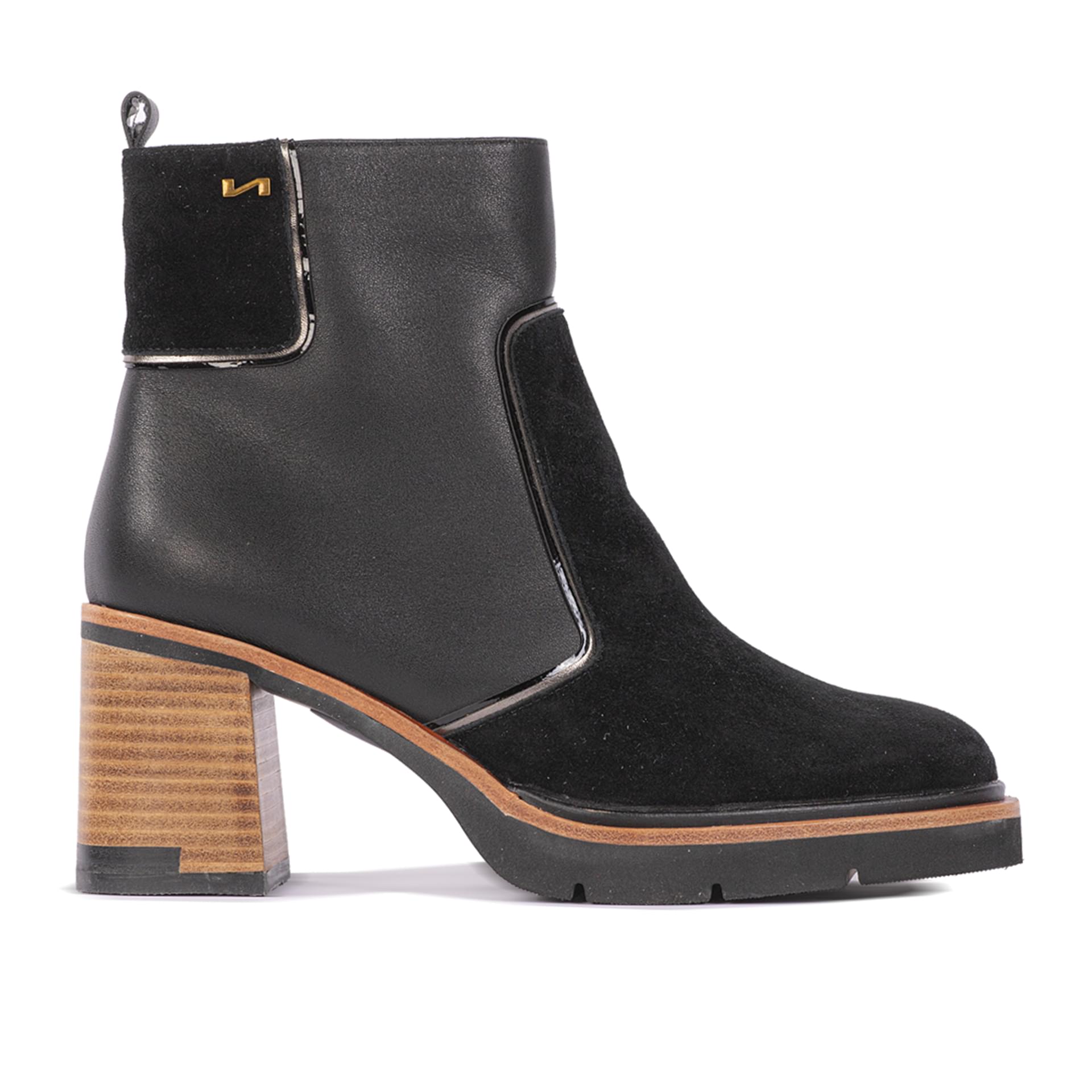 Nathan Baume N42 Enkellaarsjes 252-N42 in Silver