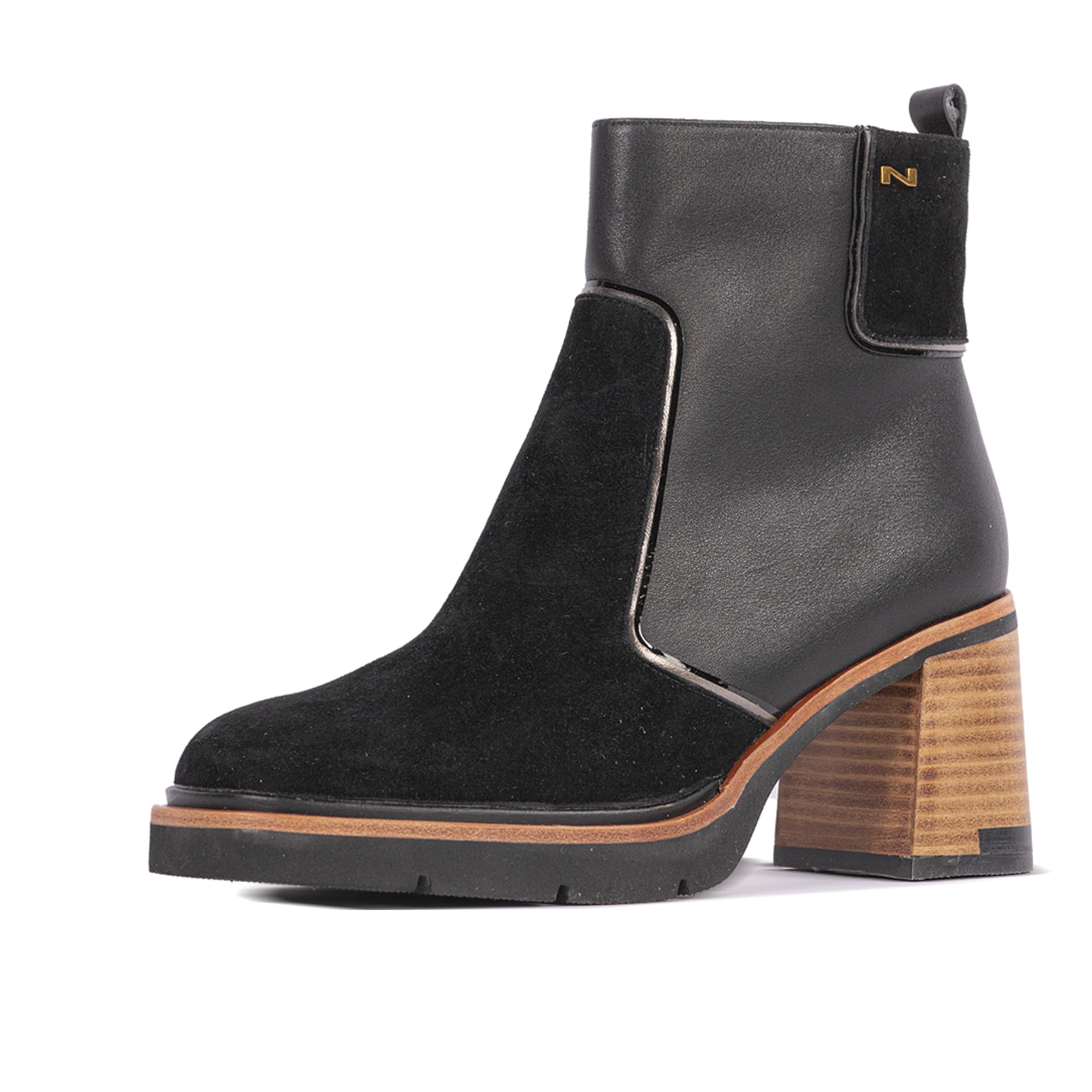 Nathan Baume N42 Enkellaarsjes 252-N42 in Silver