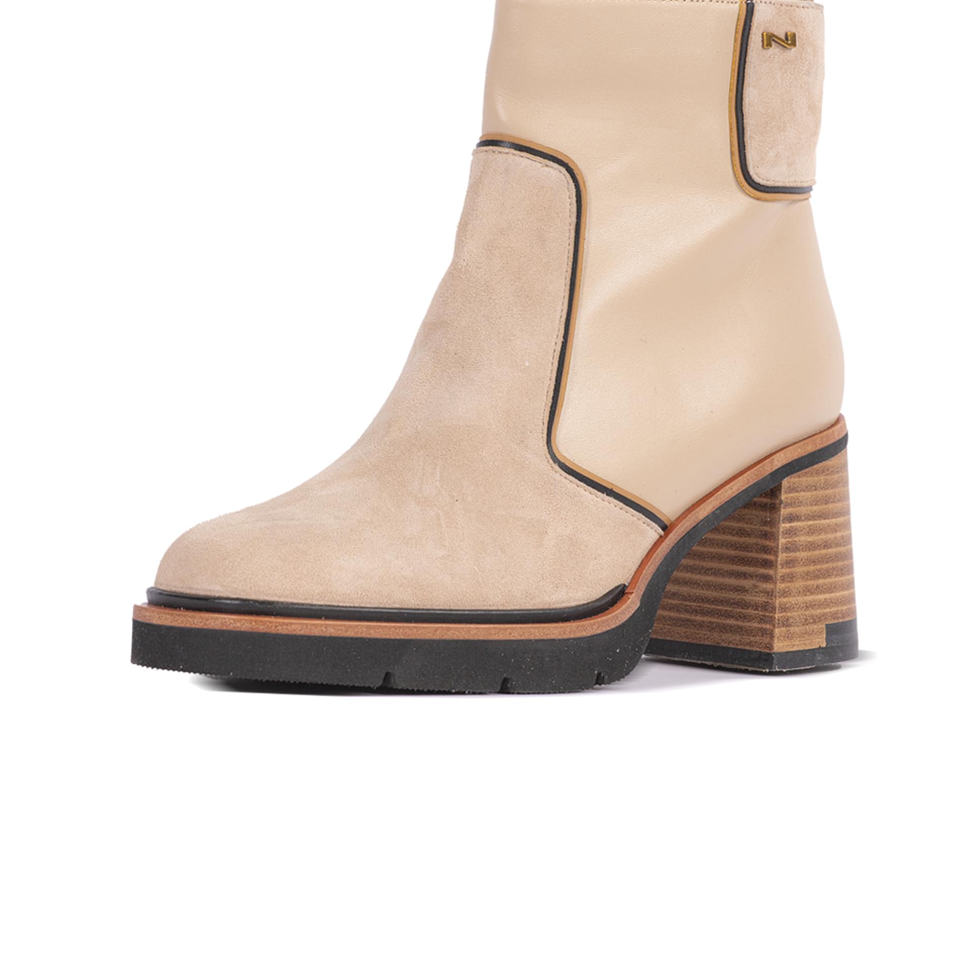 Nathan Baume N42 Enkellaarsjes 252-N42 in Lightbrown