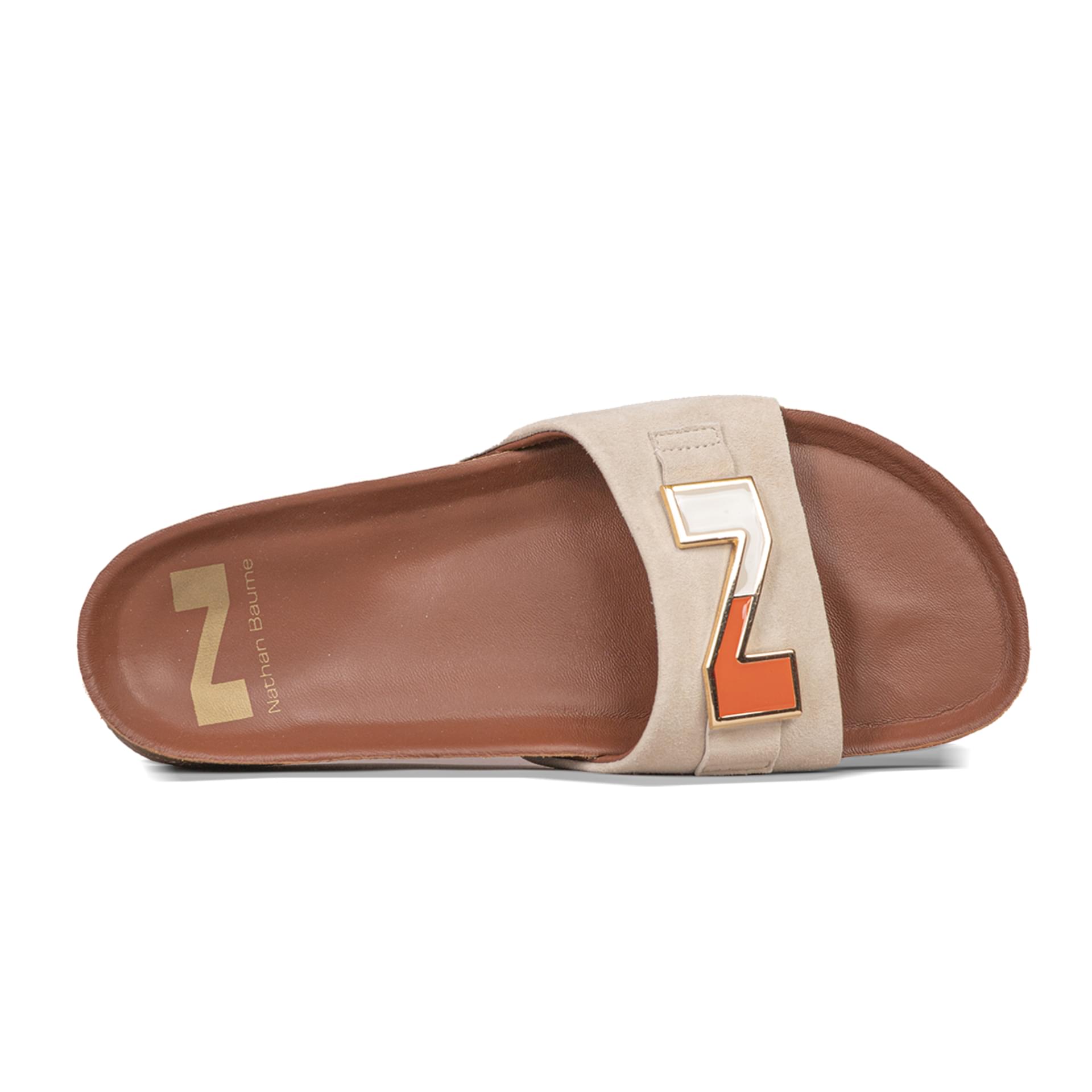 Nathan Baume N60 Sandals 251-N60 in Beige/Orange