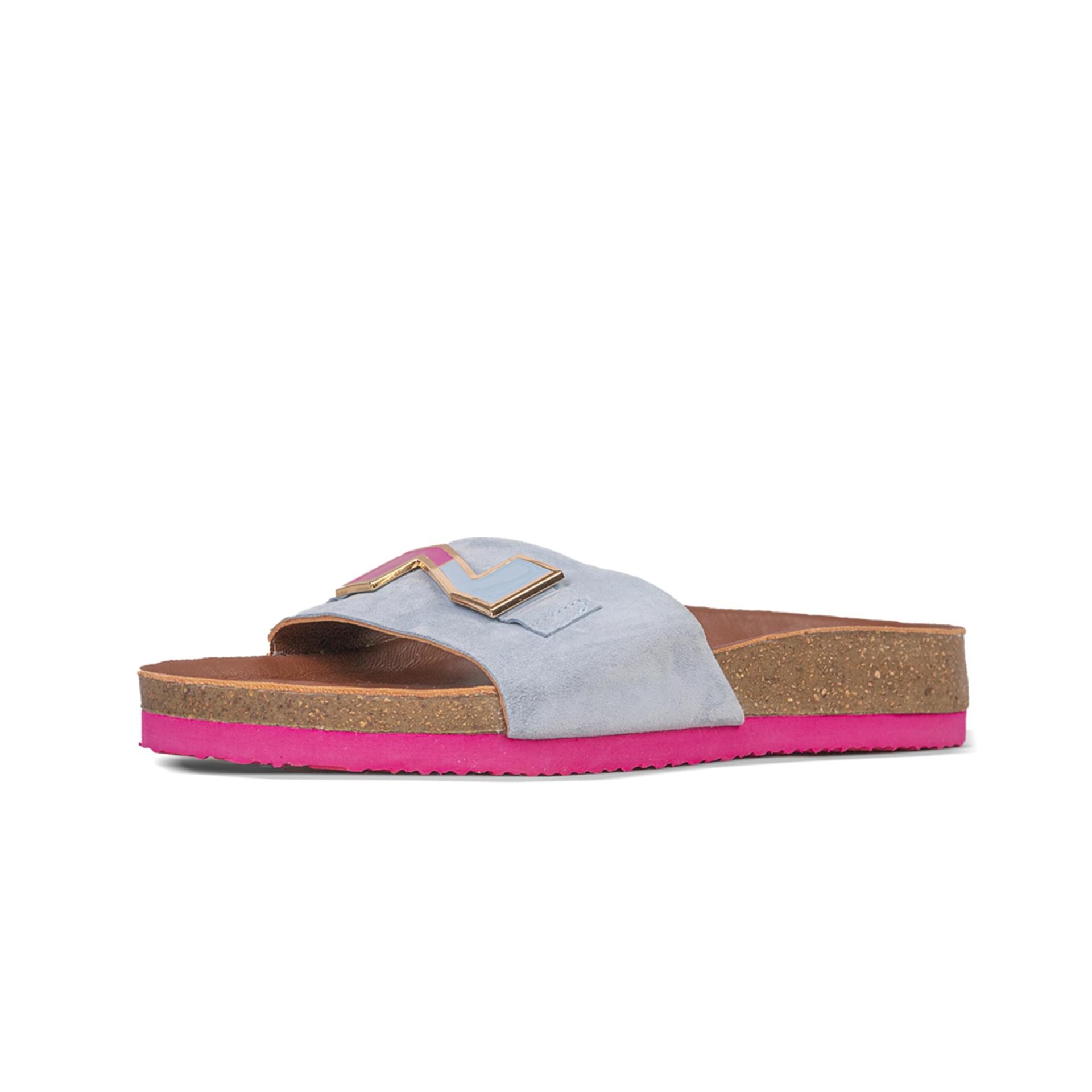 Nathan Baume N60 Sandales 251-N60 in Blue/Fushia