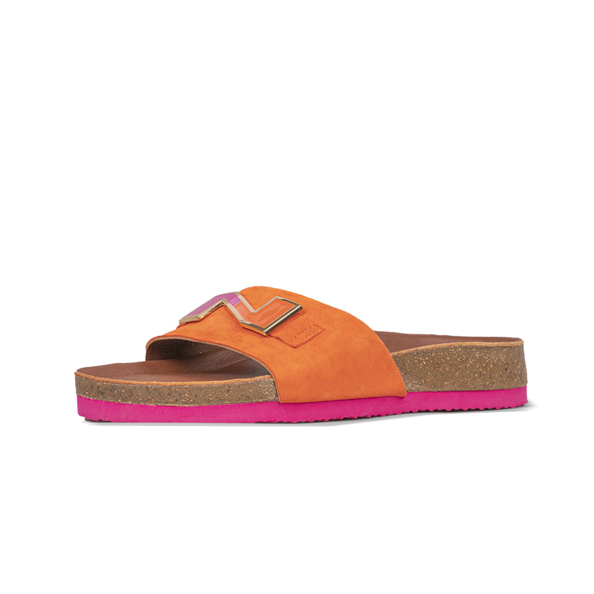 Nathan Baume N60 Sandales 251-N60 in Orange/Fushia