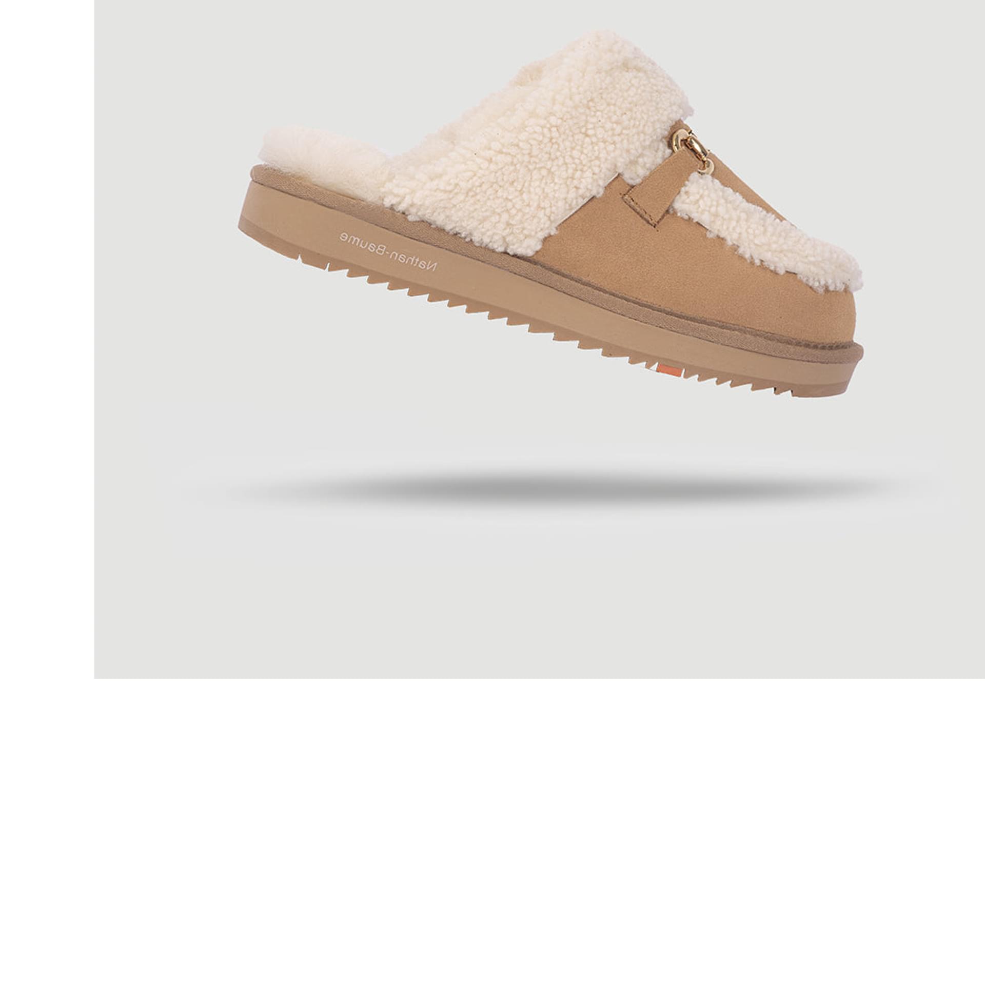 Nathan Baume N80 Slippers 252-N80 in Lightbrown