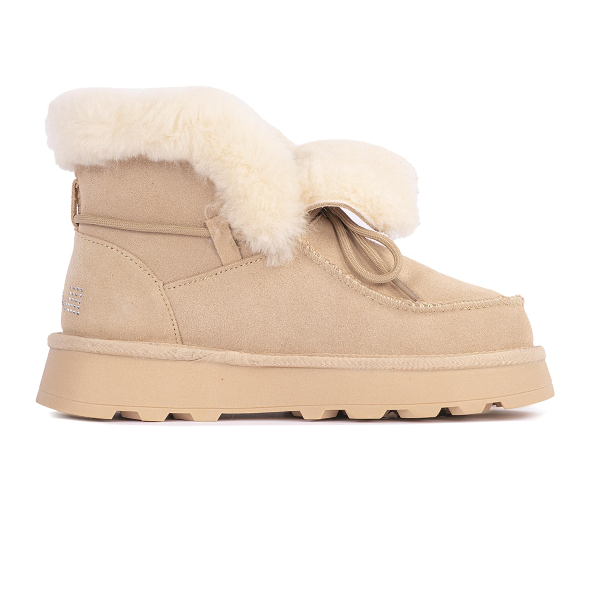 Nathan Baume N86 Enkellaarsjes 252-N86 in Lightbrown