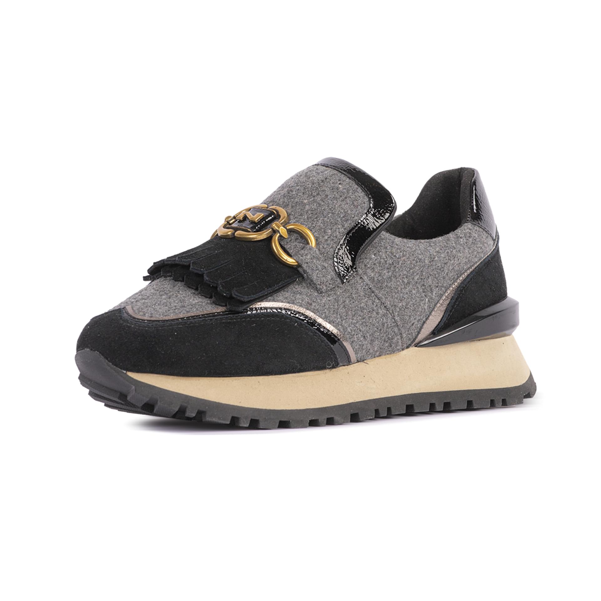 Nathan Baume NS05 Sneakers 252-NS05 in Gray