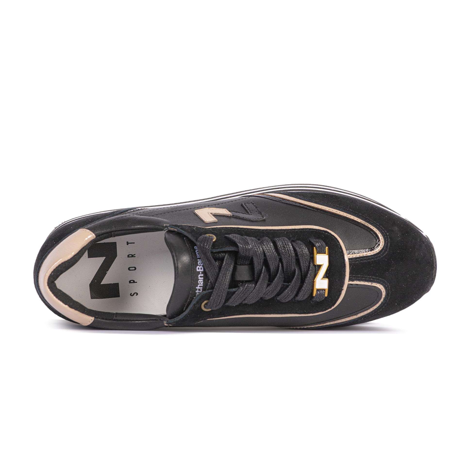 Nathan Baume NS25 Sneakers 252-NS25 in Black