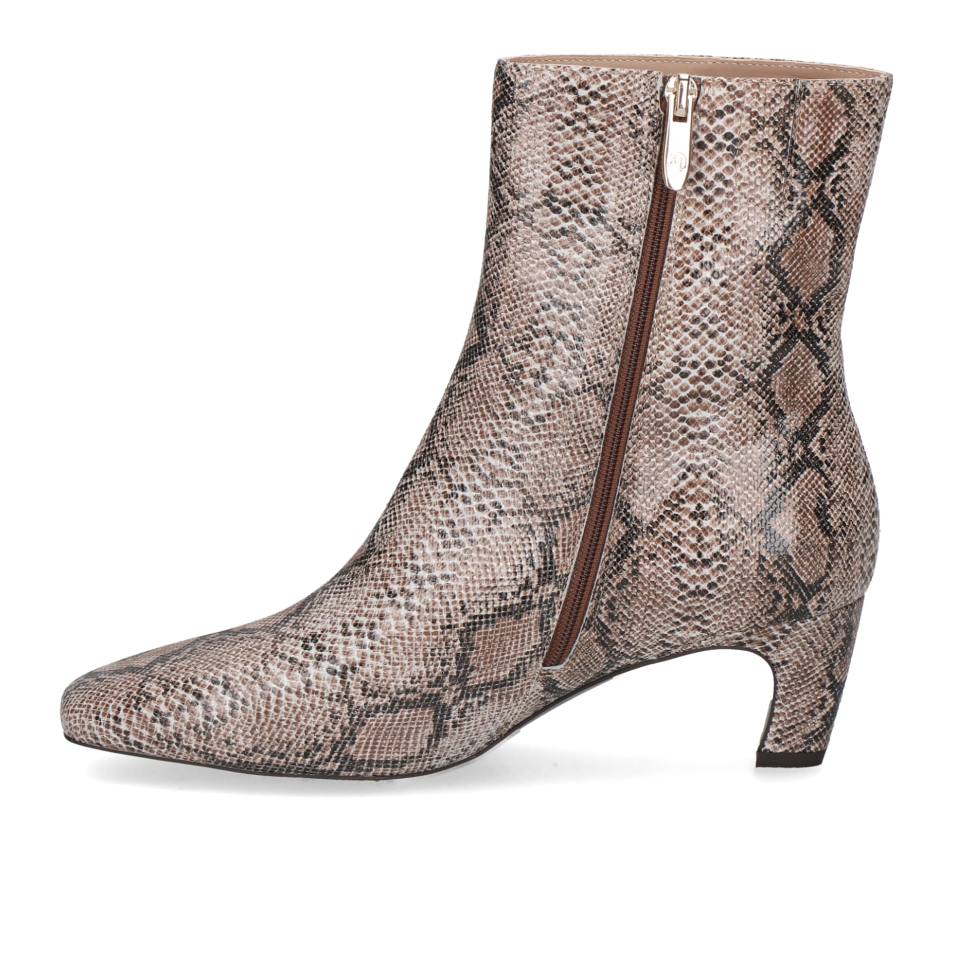 Peter Kaiser Hamilton Laarzen in Beige Snake, binnenzijde (SKU 9-75315-45--406)
