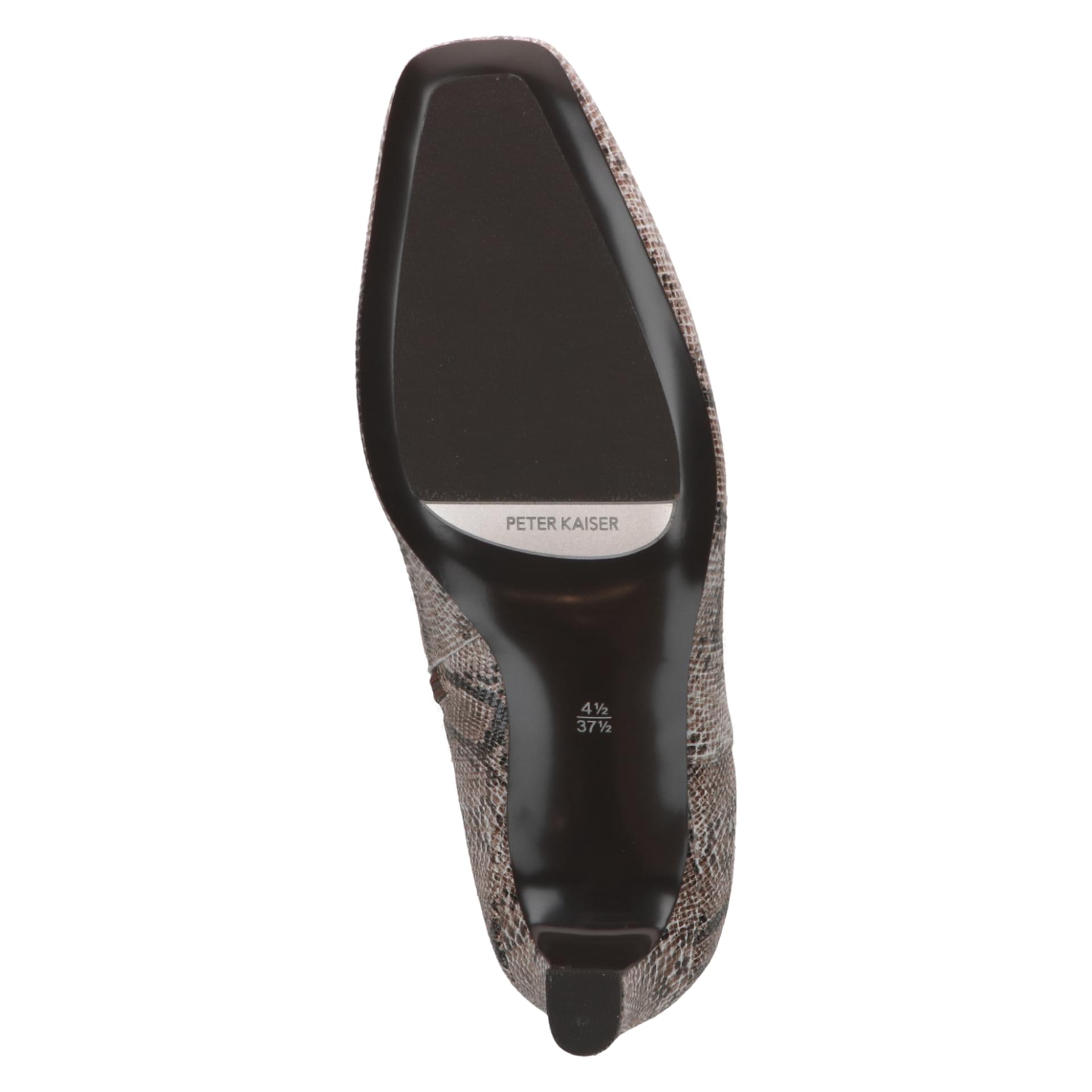 Peter Kaiser Hamilton Laarzen in Beige Snake, zool (SKU 9-75315-45--406)
