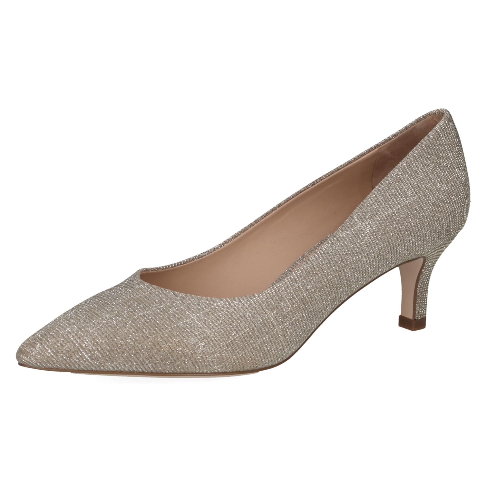 Peter Kaiser Imola Hakken in Sand Shimmer, driekwartaanzicht (SKU 9-72447-44--910)