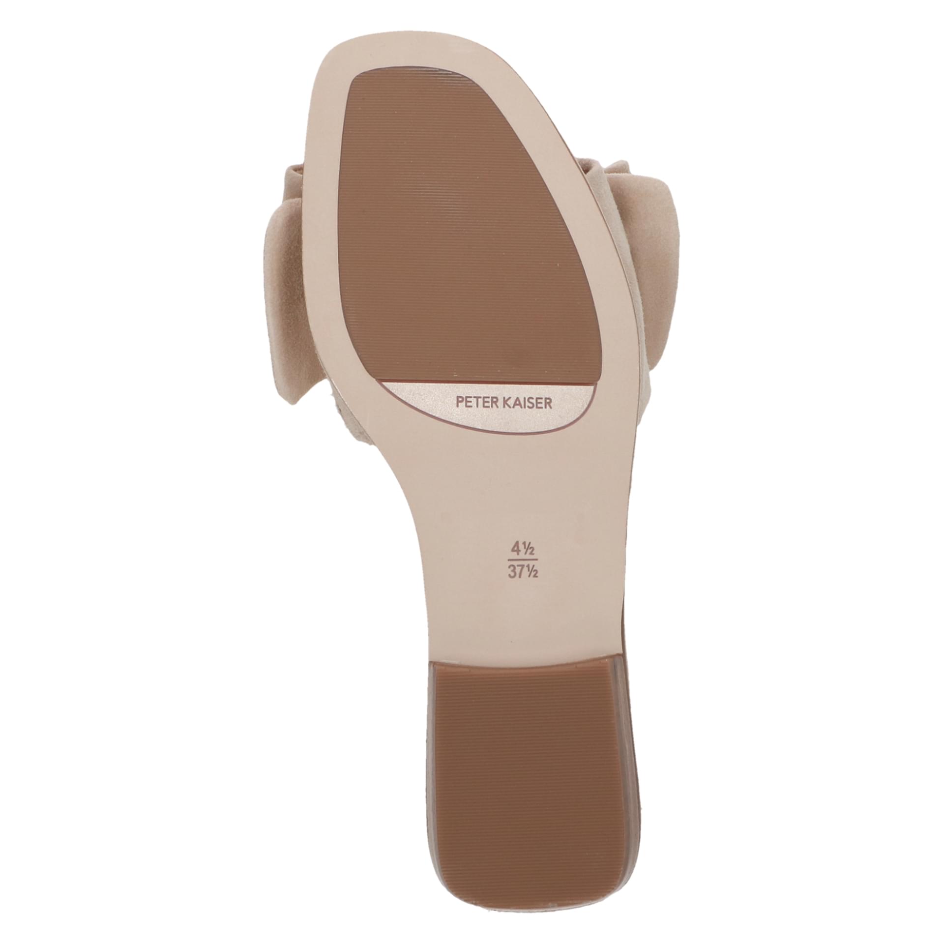 Peter Kaiser Malaga in Sand Suede, semelle (SKU 9-77104-46--318)